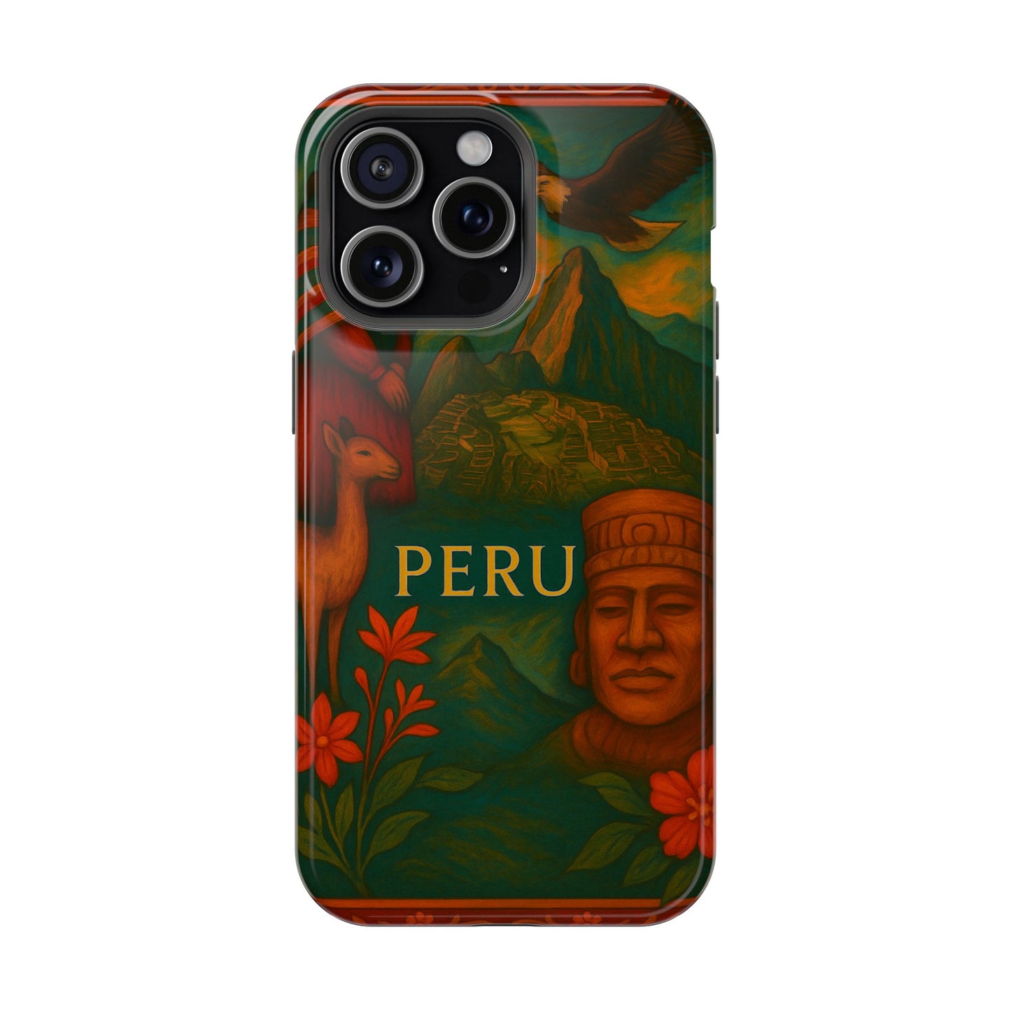 "Funda Magnética Reforzada Perú: Misticismo, Historia y Maravillas Eternas 🏔️🦙🛕"