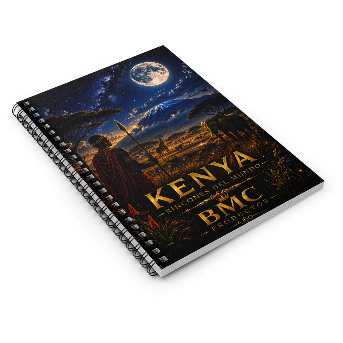 "Kenya notebook: Wild Adventure and Land of Infinite Horizons 🦁🌄🏕️"