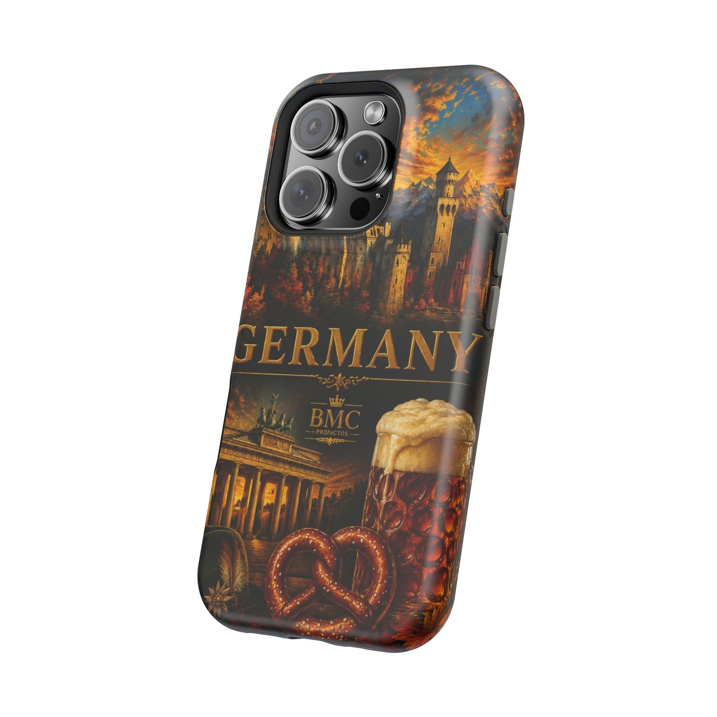 "Funda Magnética Reforzada Alemania: Fortaleza, Historia y Tradición 🎖️🏰🍺"