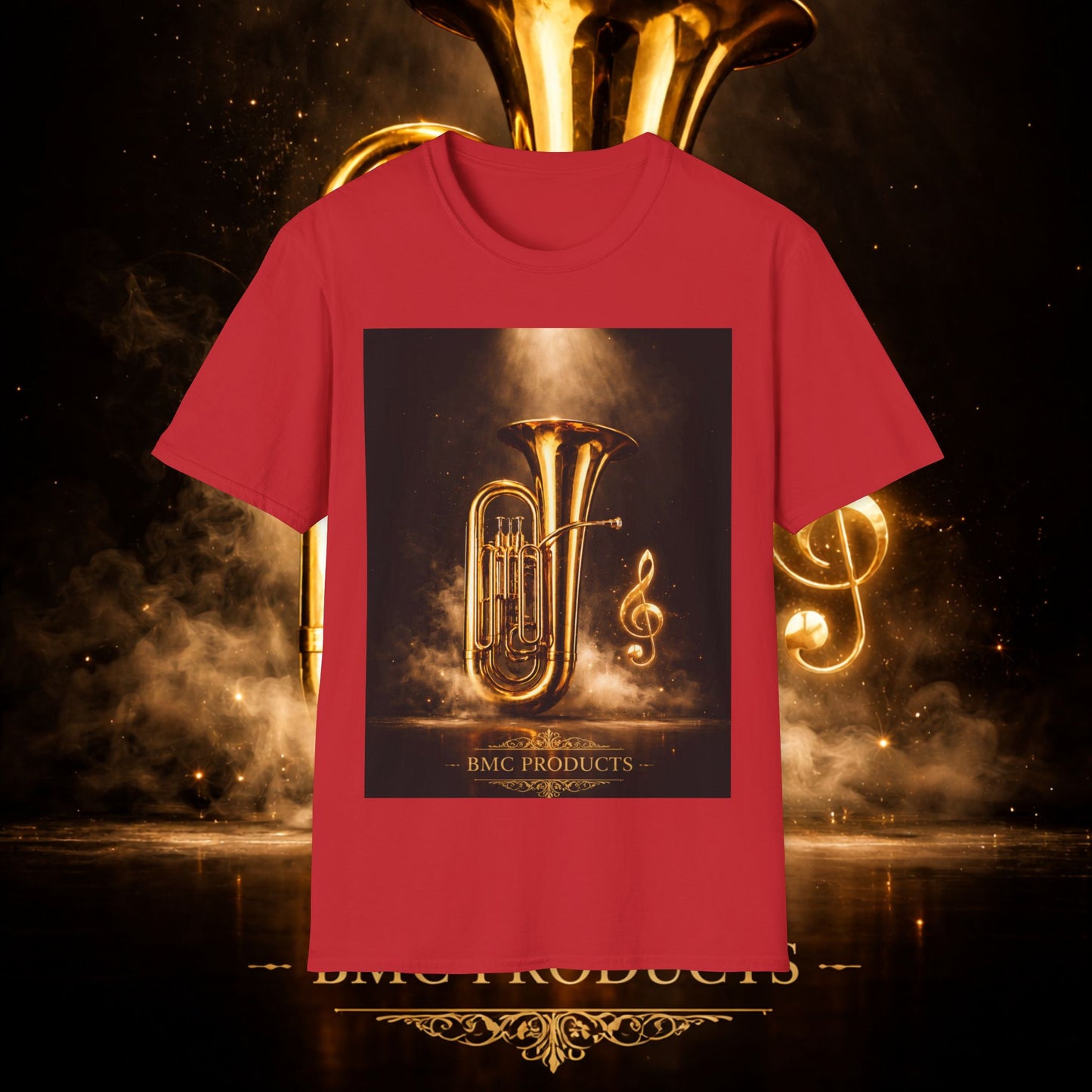 "Camiseta Tuba 🎺🔥 Cuando el alma suena, todo arde.”