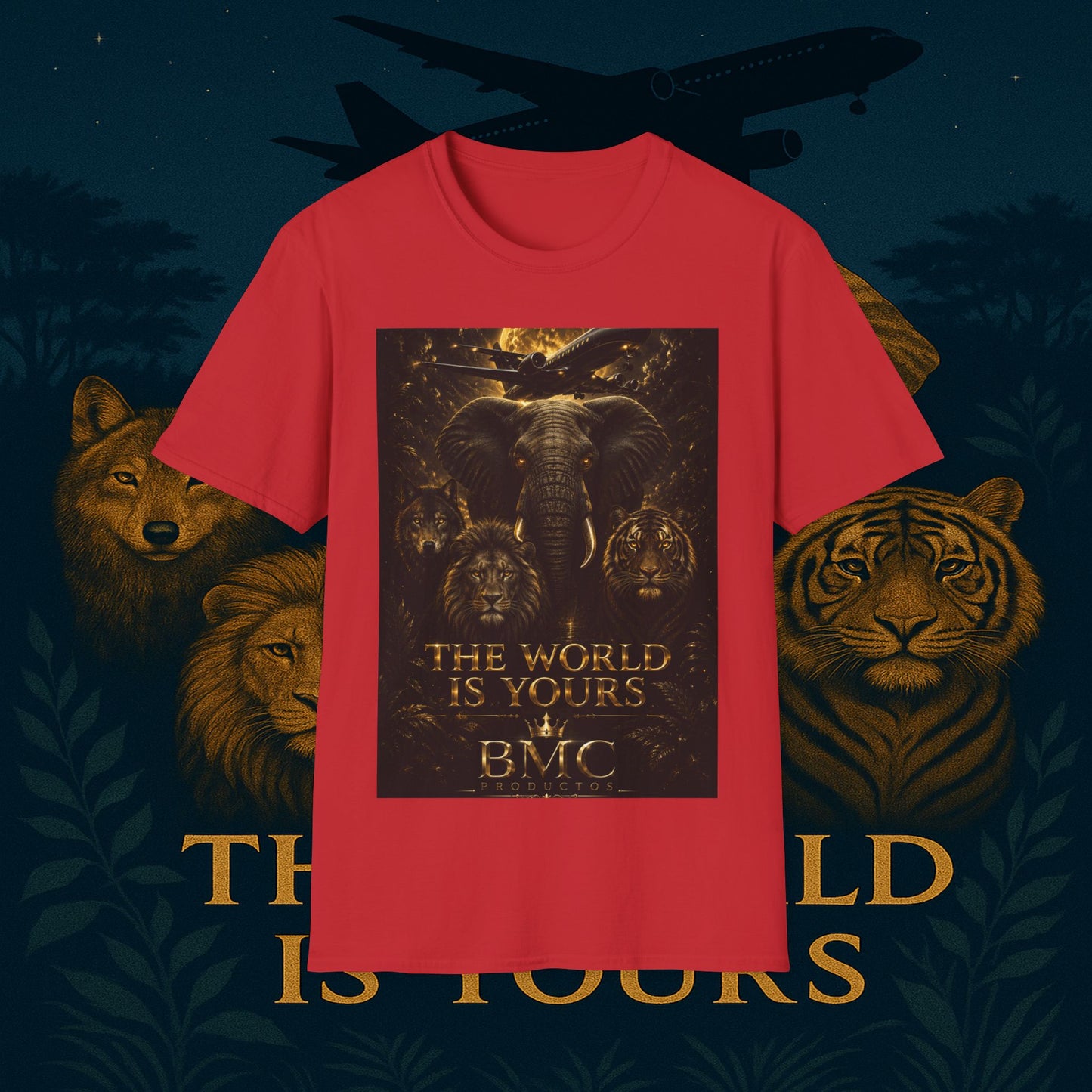 "Camiseta El mundo es tuyo"🌍✨