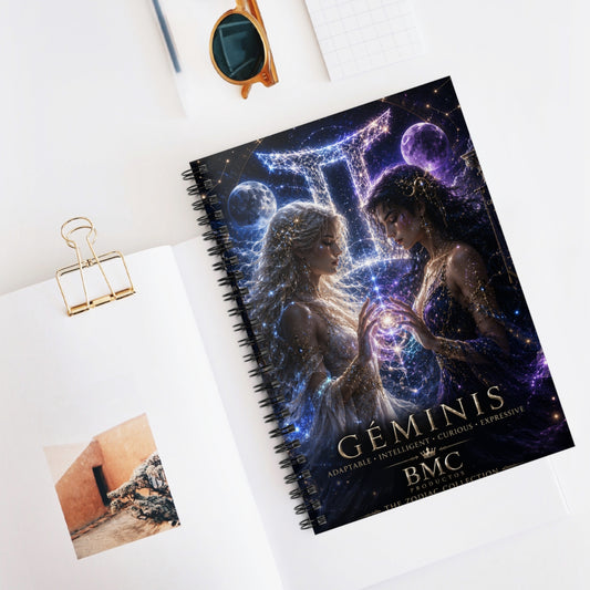 "libreta ♊ Géminis M — Reflejo del alma dividida"