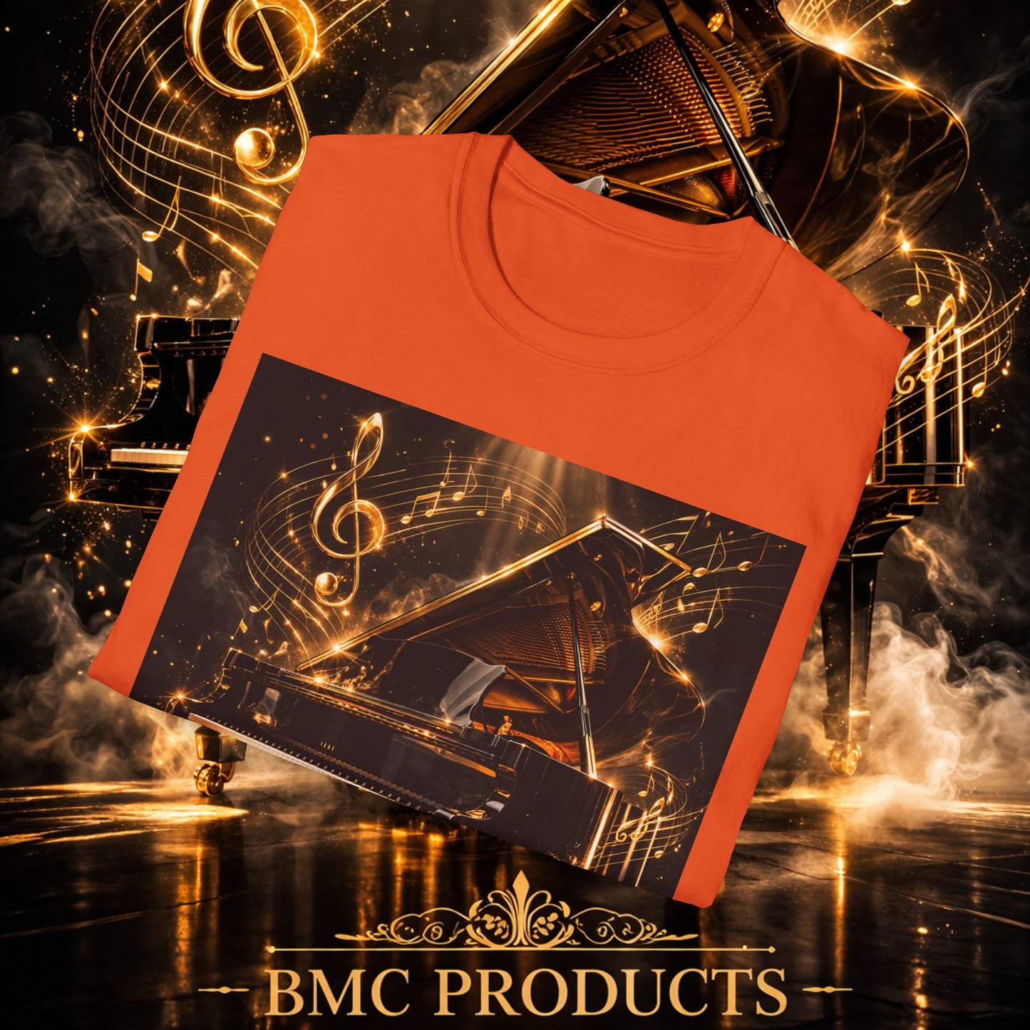 "Camiseta piano 🎹🔥Cuando las manos arden… el alma canta.” 🔥🎹