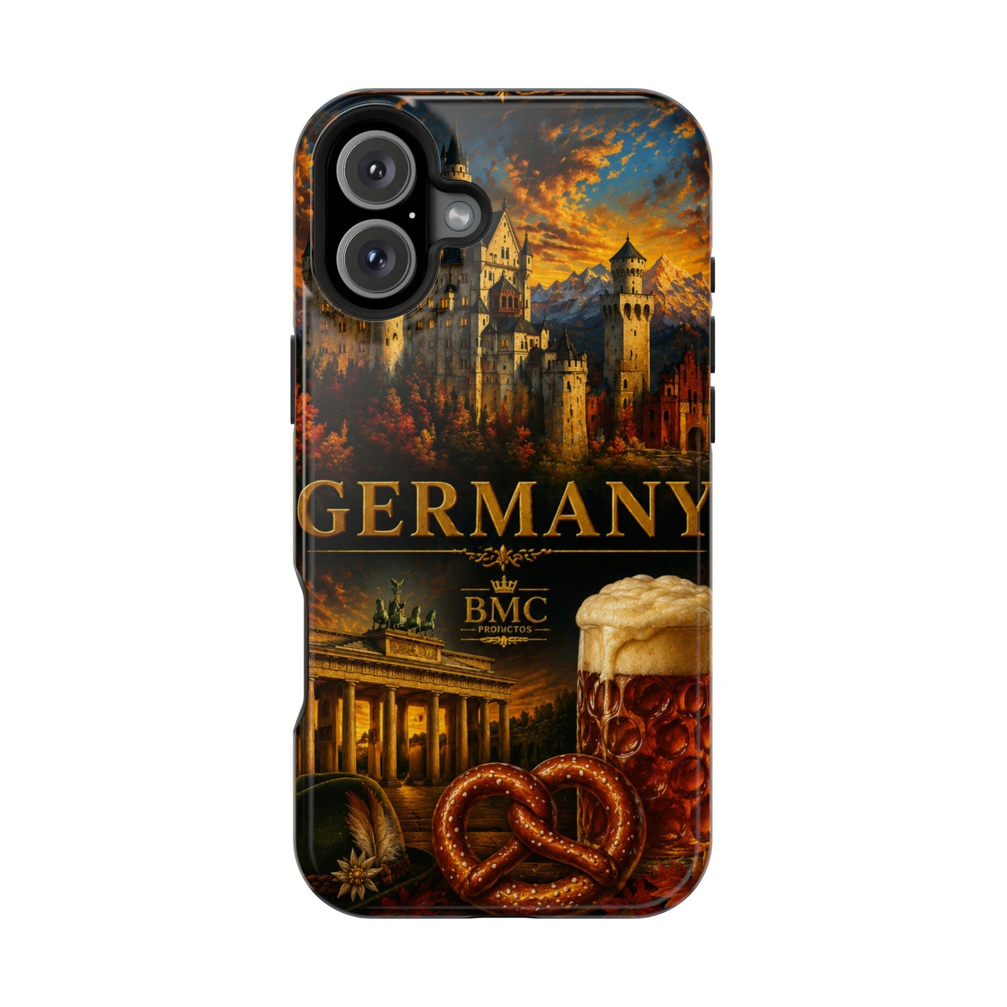 "Funda Magnética Reforzada Alemania: Fortaleza, Historia y Tradición 🎖️🏰🍺"