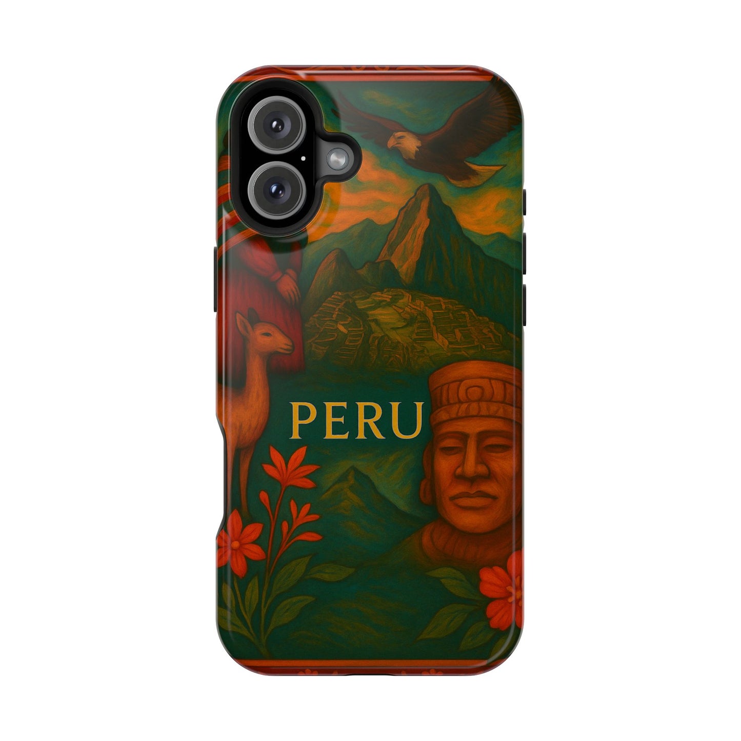 "Funda Magnética Reforzada Perú: Misticismo, Historia y Maravillas Eternas 🏔️🦙🛕"