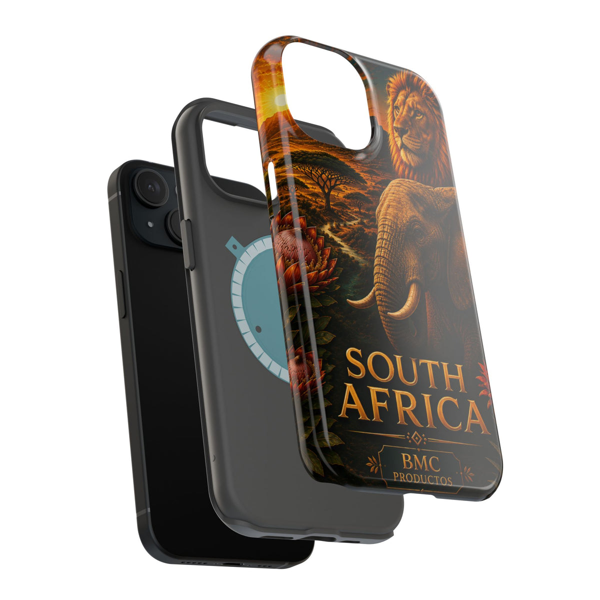 "Reinforced Magnetic Case South Africa 🌍 – A world of adventure and diversity"