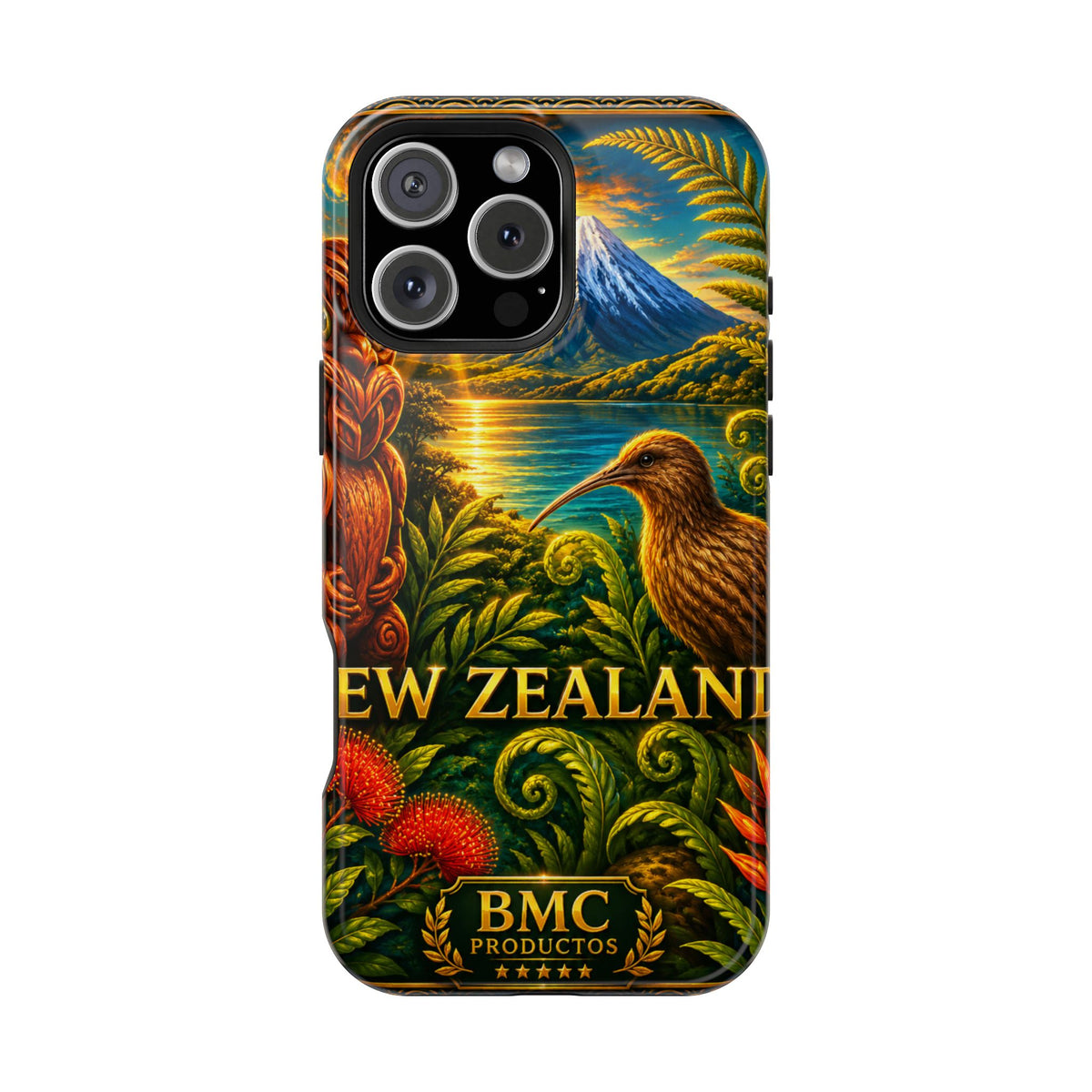 "New Zealand Reinforced Magnetic Case🏞️ – A paradise of nature and adventure"