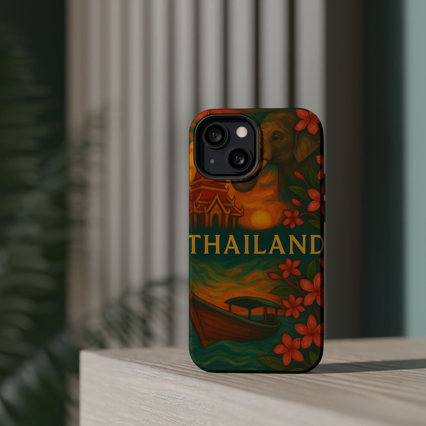 "Funda Magnética Reforzada Magnética Reforzada Thailand🌴 – El Reino de las Sonrisas y la Aventura"