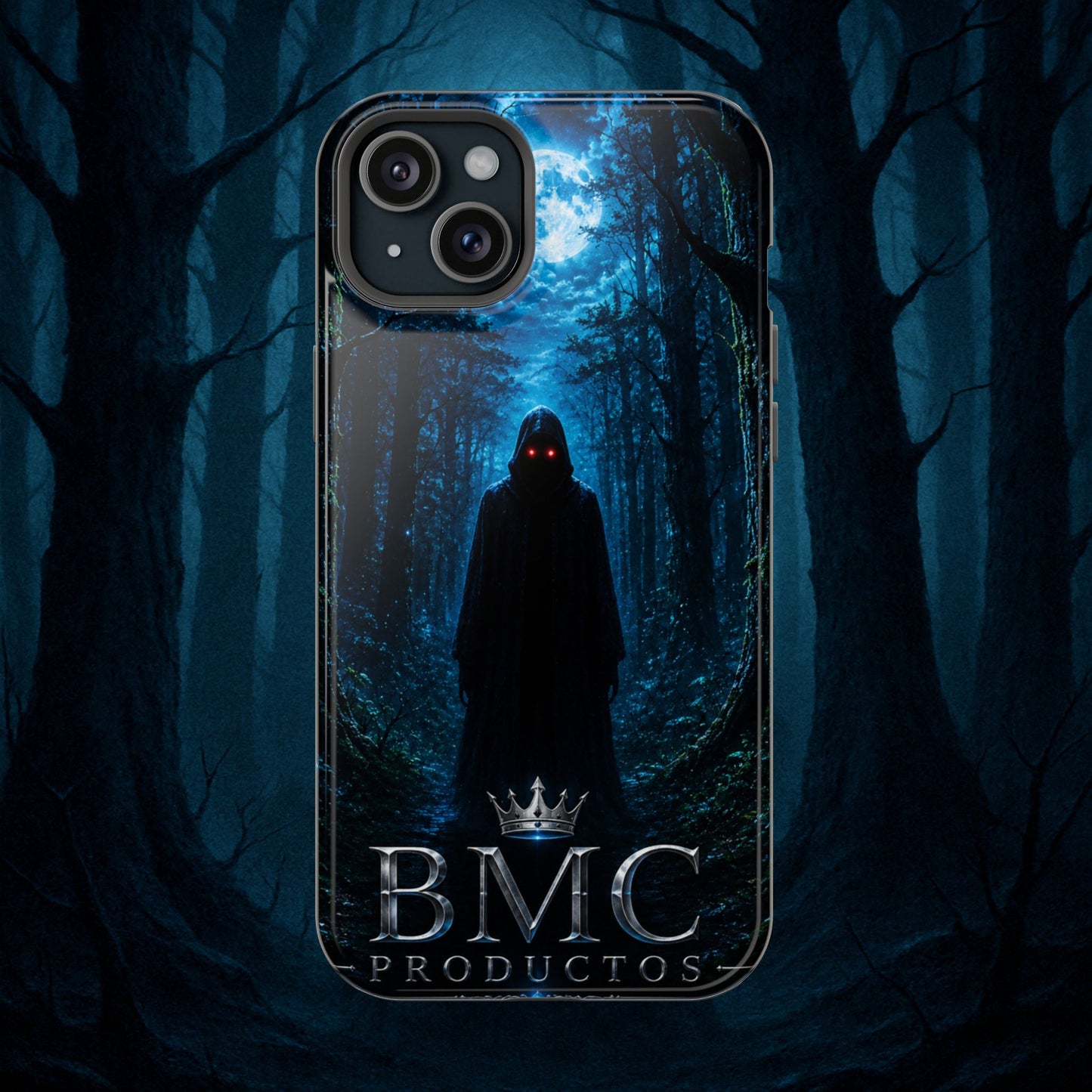 "Funda Magnética Reforzada🖤 El Vigía del Bosque Oscuro"