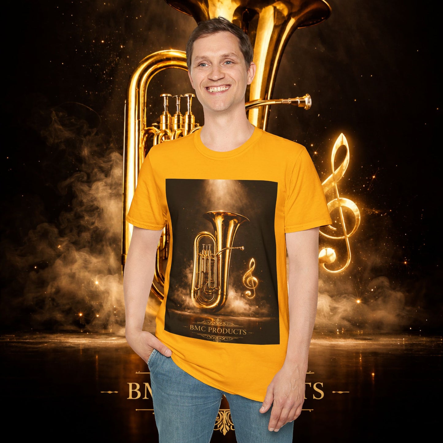 "Camiseta Tuba 🎺🔥 Cuando el alma suena, todo arde.”