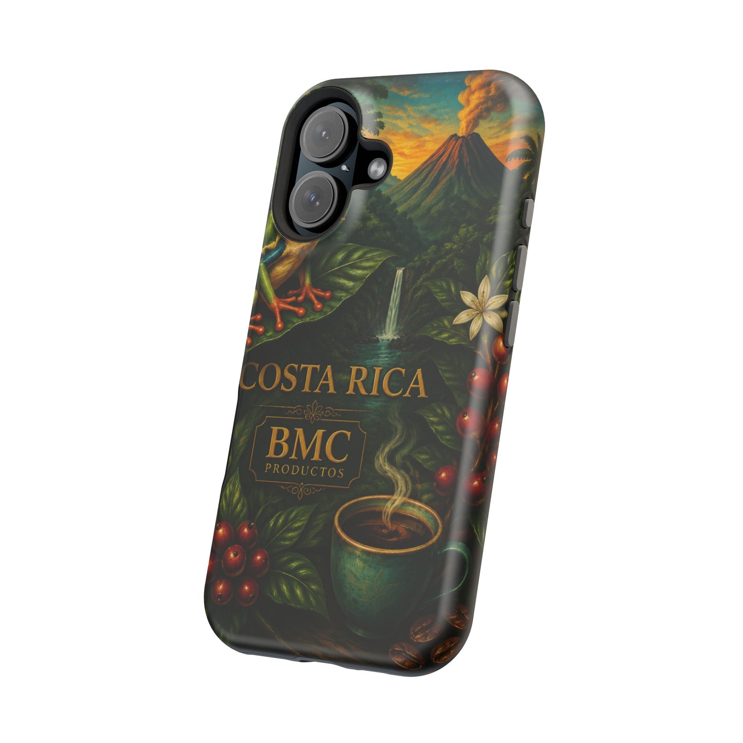 "Funda Magnética Reforzada Magnética Reforzada Costa Rica: Pura Vida entre Volcanes y Selvas 🌋🌴🦜"
