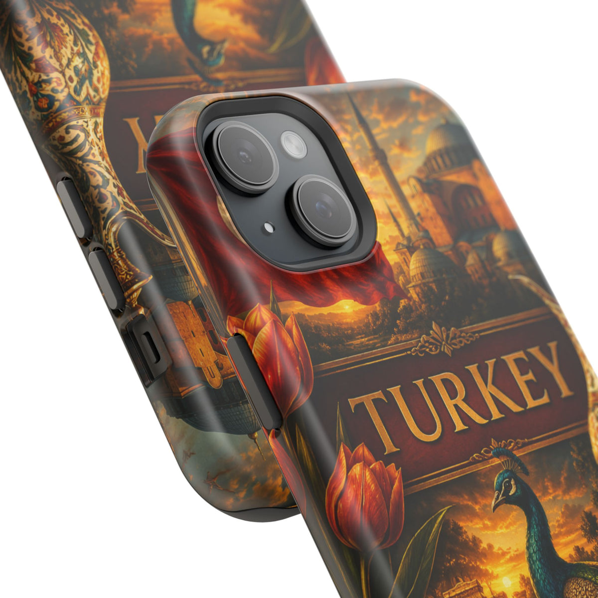 "Reinforced Magnetic Case Turkey✨ – Where East meets West"