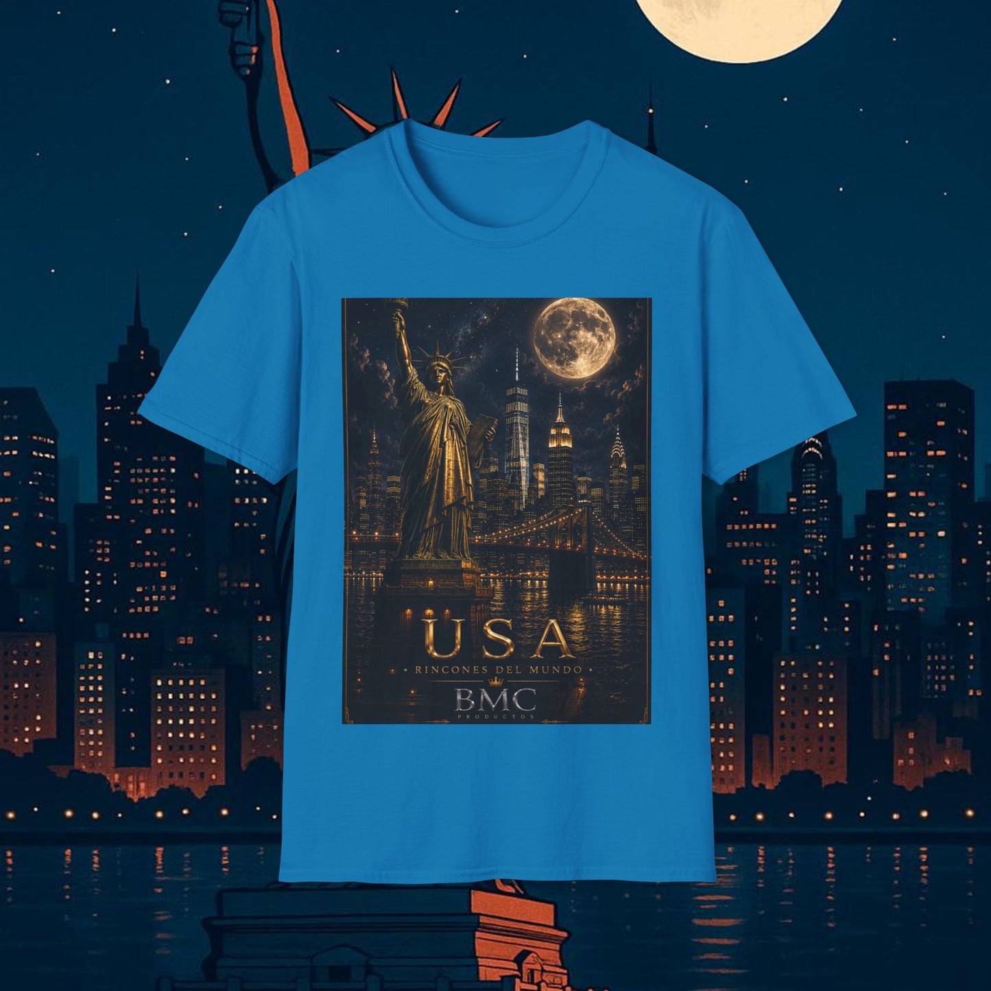 "Camiseta Estados Unidos: Sueños, Libertad y Grandes Horizontes 🗽🏜️🌆"