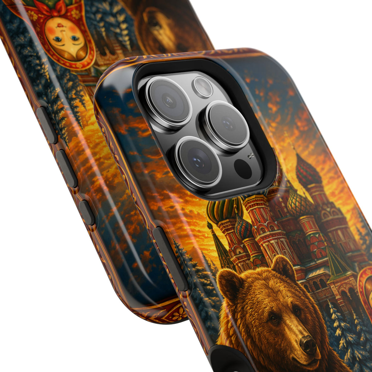 "Reinforced Magnetic Case Russia❄️ – Land of history, mystery, and grandeur"