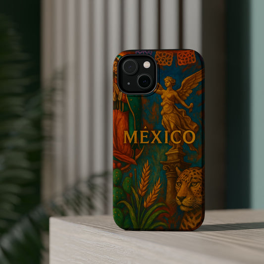 "Funda Magnética Reforzada México: Tierra de Colores, Cultura y Corazón 🌵🎉🪅"