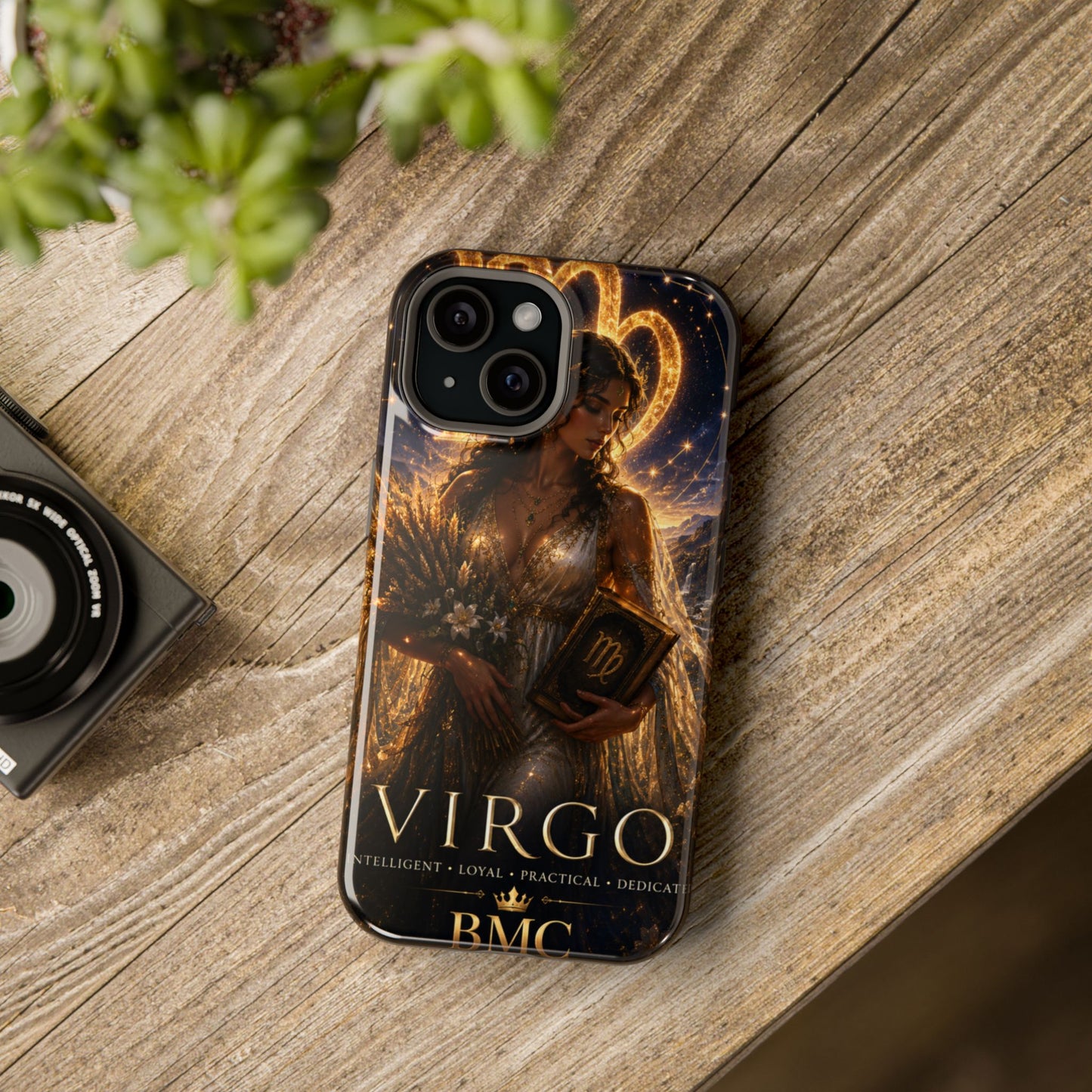 "Funda Magnética Reforzada ♍ Virgo-La Guardiana del Conocimiento"