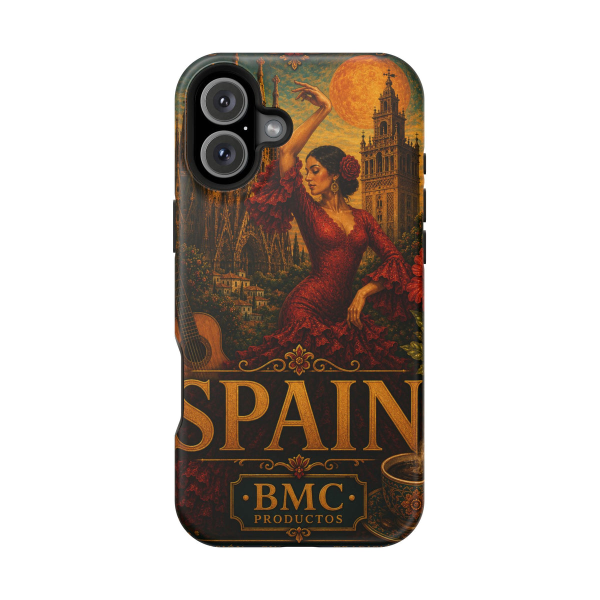 "Reinforced Magnetic Case Spain: Passion, Art, and Flavors That Make You Fall in Love 🎨💃🍷" 