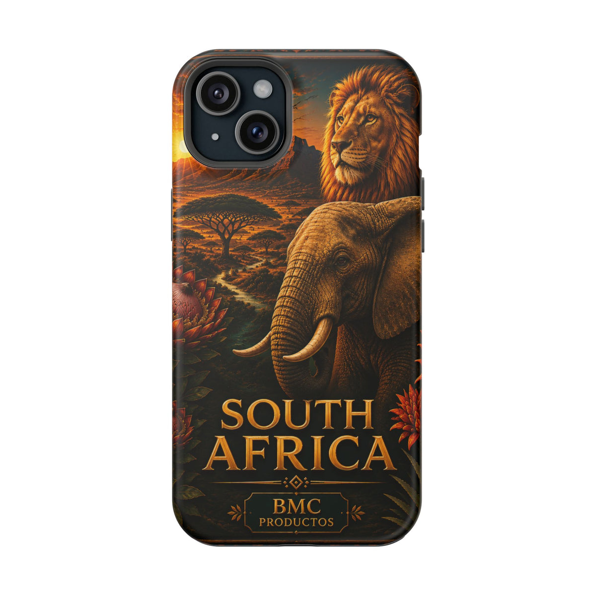 "Reinforced Magnetic Case South Africa 🌍 – A world of adventure and diversity"