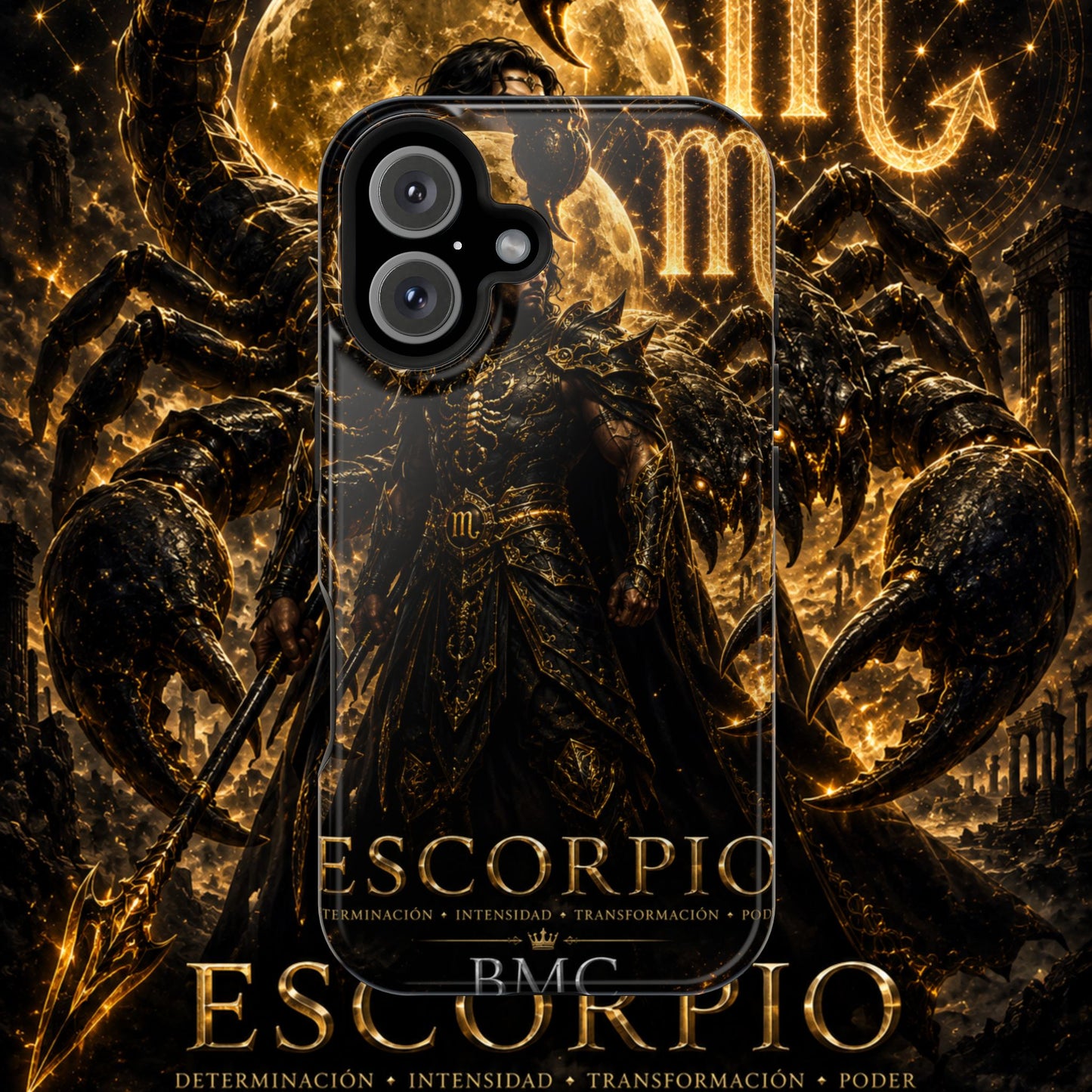 "Funda Magnética Reforzada ESCORPIO – El Vigilante de las Sombras"