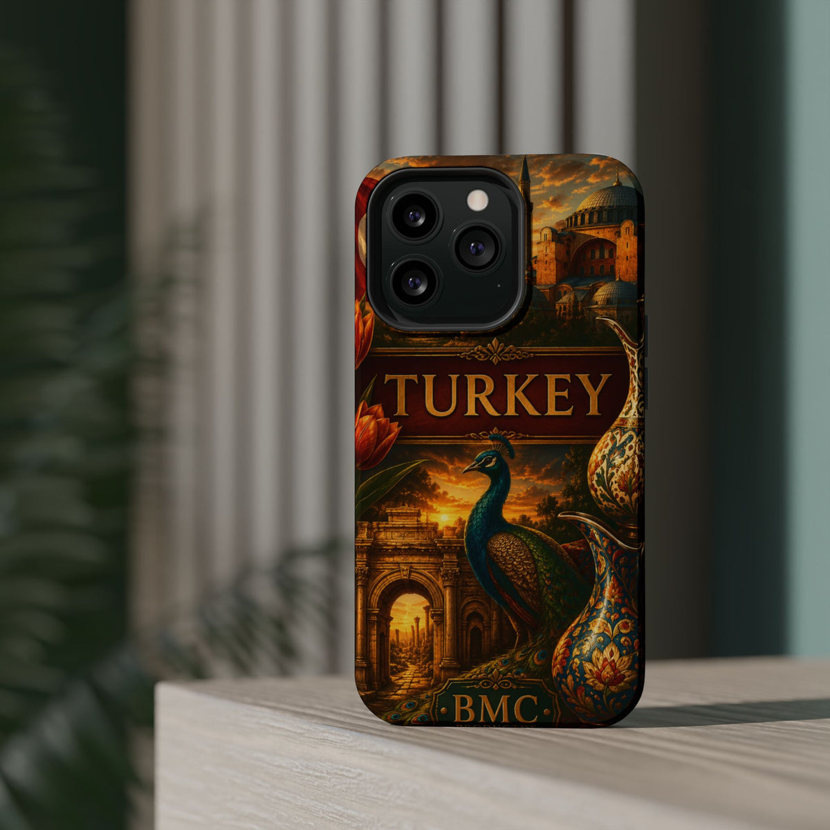 "Reinforced Magnetic Case Turkey✨ – Where East meets West"