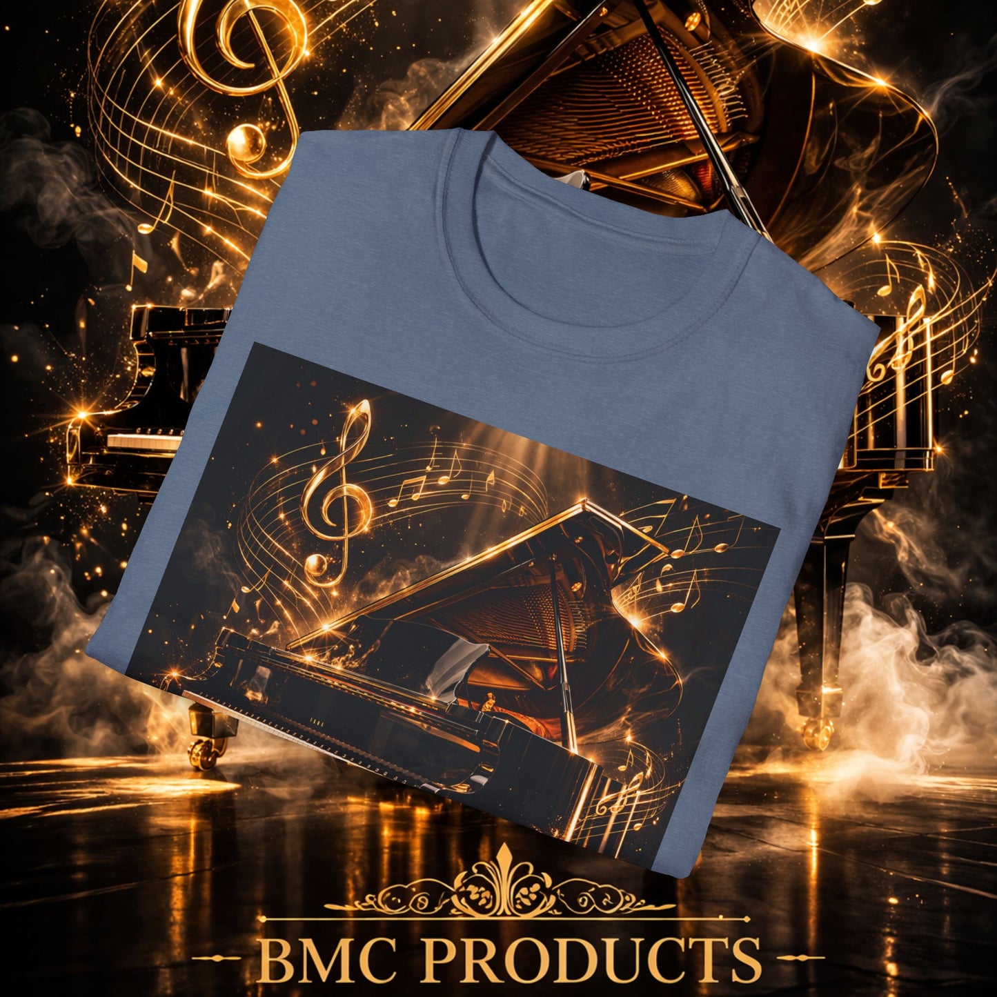 "Camiseta piano 🎹🔥Cuando las manos arden… el alma canta.” 🔥🎹