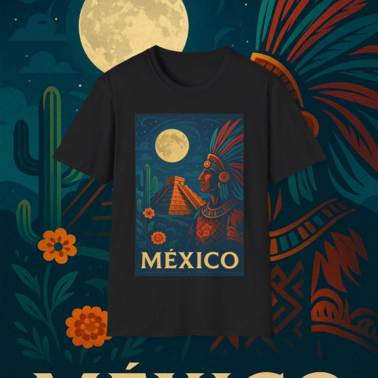 "Camiseta México: Tierra de Colores, Cultura y Corazón 🌵🎉🪅"