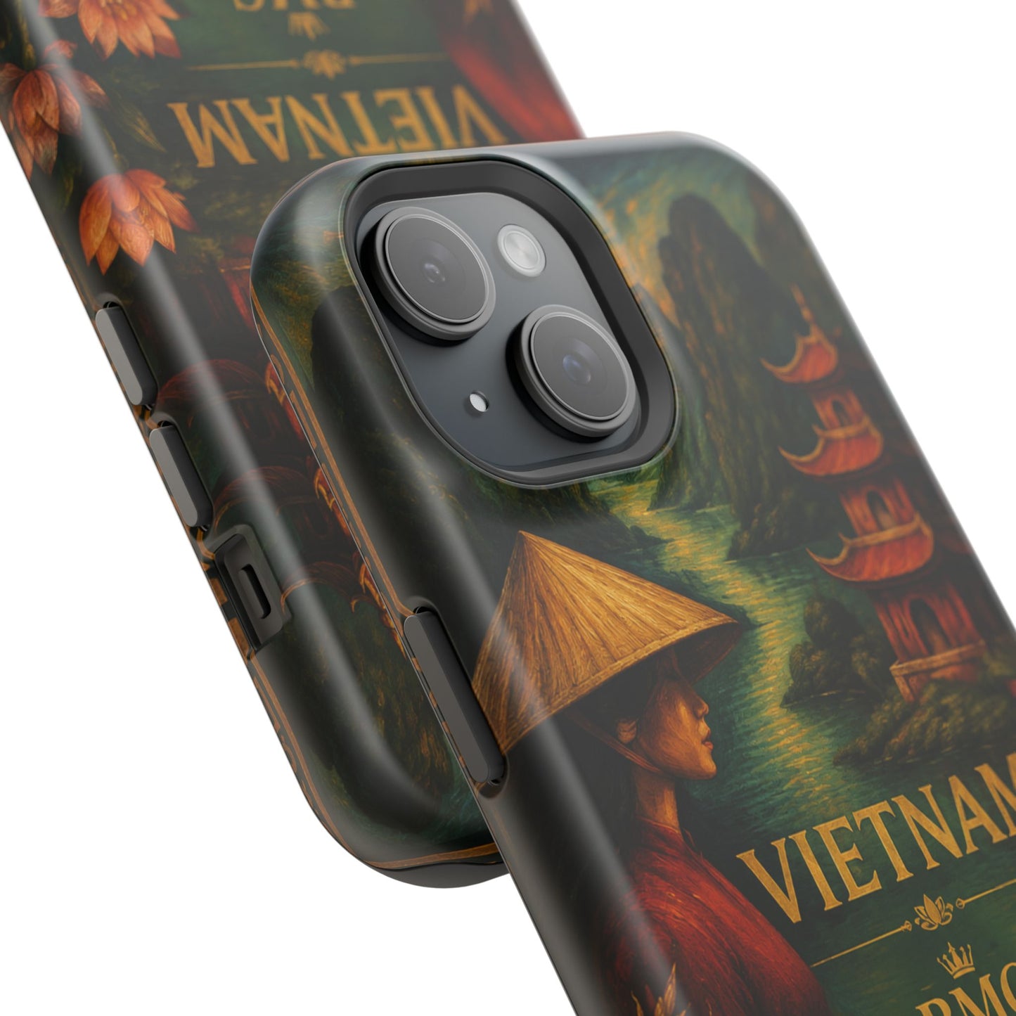 "Funda Magnética Reforzada Magnética Reforzada  Vietnam: Tradición, Naturaleza y Leyendas Ancestrales 🎋🏯🐉"