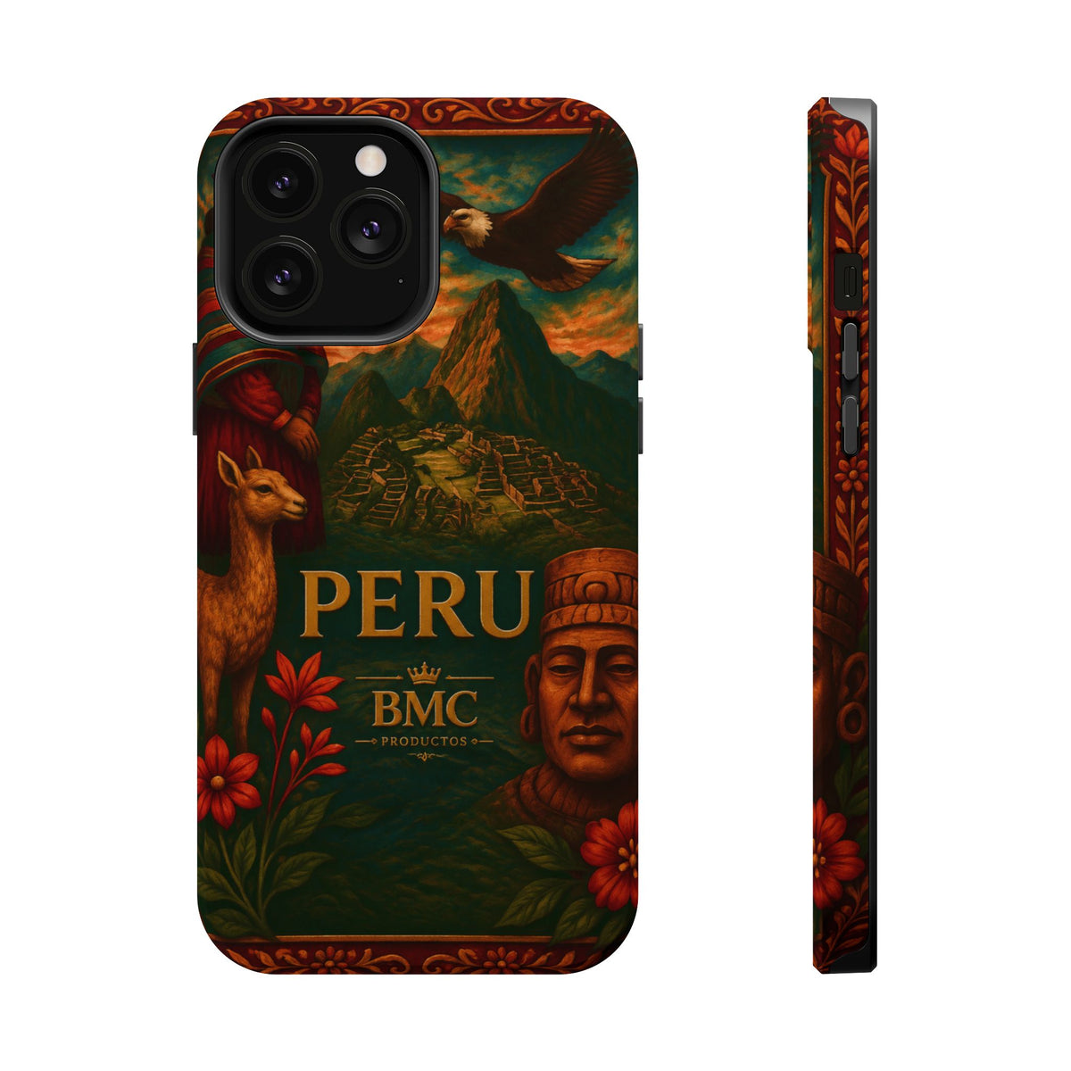 "Peru: Mysticism, History, and Eternal Wonders Reinforced Magnetic Case 🏔️🦙🛕"