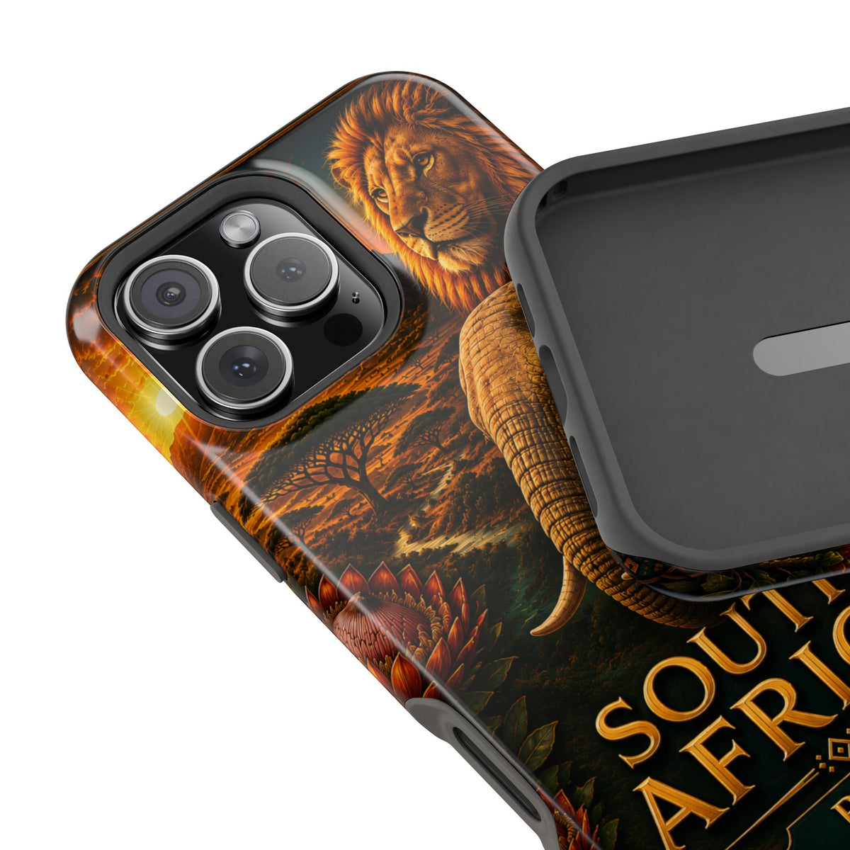 "Reinforced Magnetic Case South Africa 🌍 – A world of adventure and diversity"