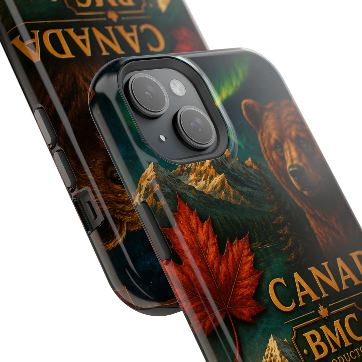 "Funda Magnética Reforzada Magnética Reforzada Canadá: Naturaleza Majestuosa y Espíritu Libre 🍁🏞️🦌"