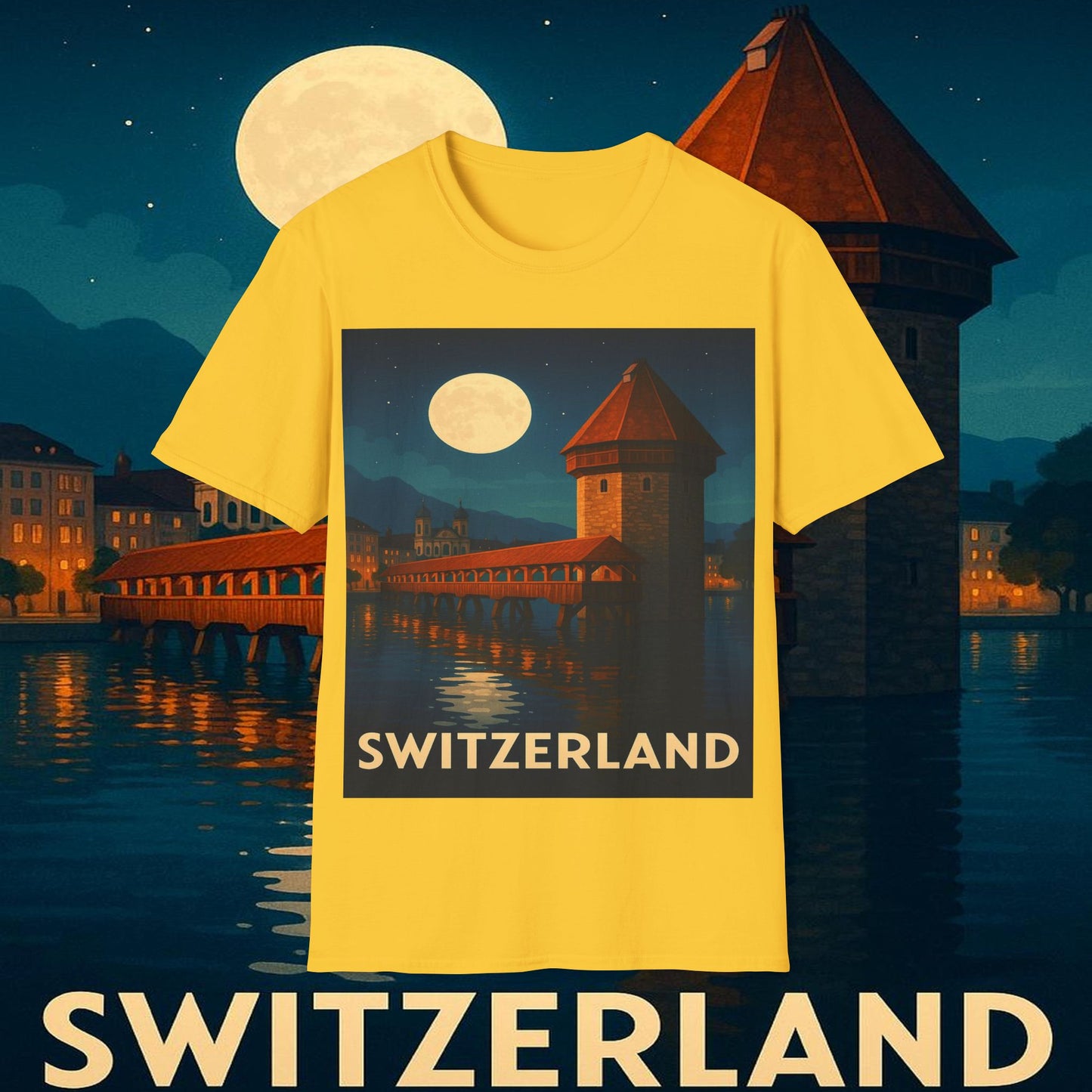 "Camiseta suiza❄️ – Tierra de montañas majestuosas y precisión legendaria"