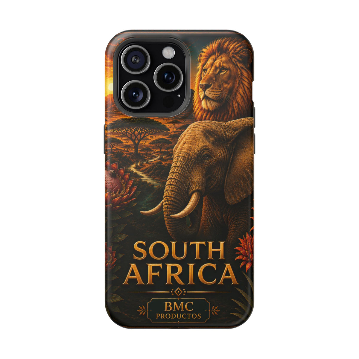 "Reinforced Magnetic Case South Africa 🌍 – A world of adventure and diversity"