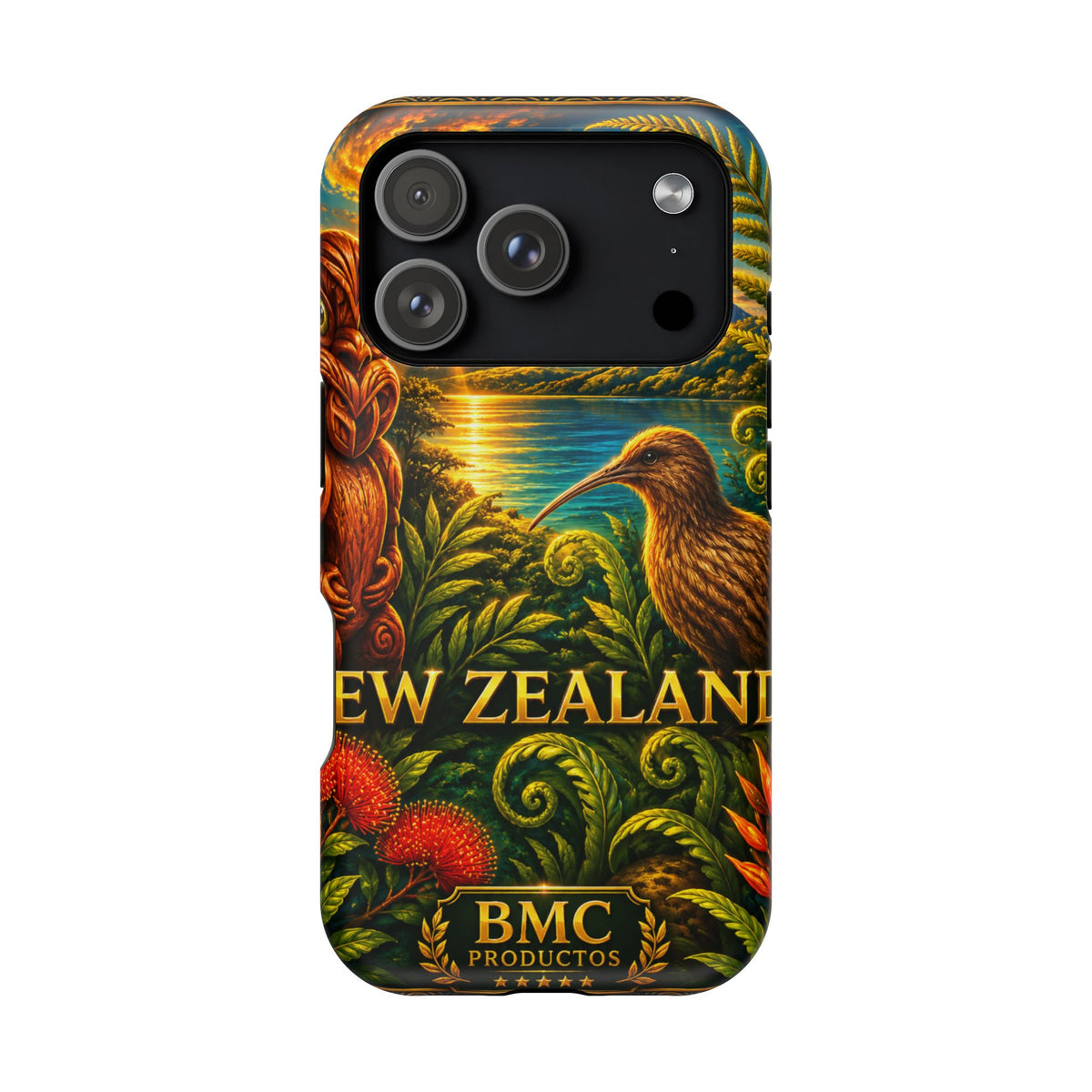 "New Zealand Reinforced Magnetic Case🏞️ – A paradise of nature and adventure"