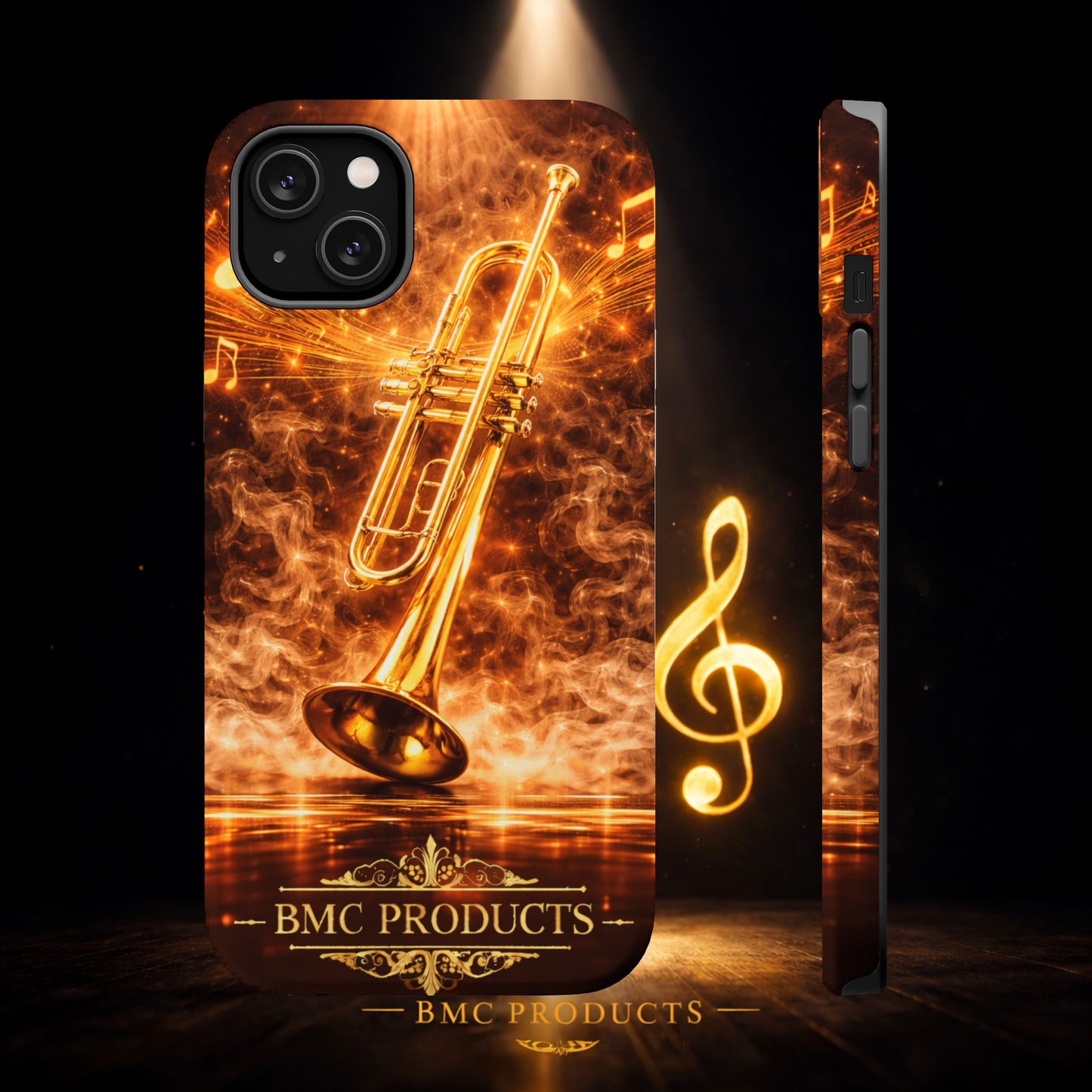 "Funda Magnética Reforzada Magnética Reforzada trompeta 🎺🔥Donde hay fuego, hay música.”