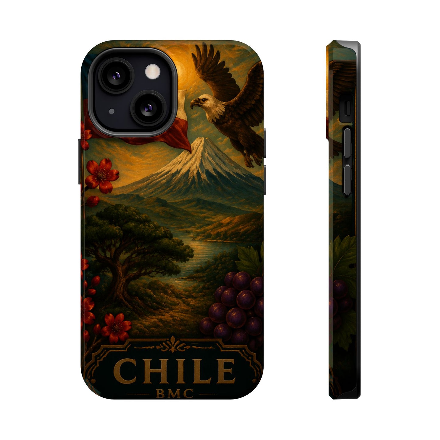 "Funda Magnética Reforzada Magnética Reforzada Chile: Naturaleza Indómita y Horizontes Eternos 🏔️🍇🏜️"