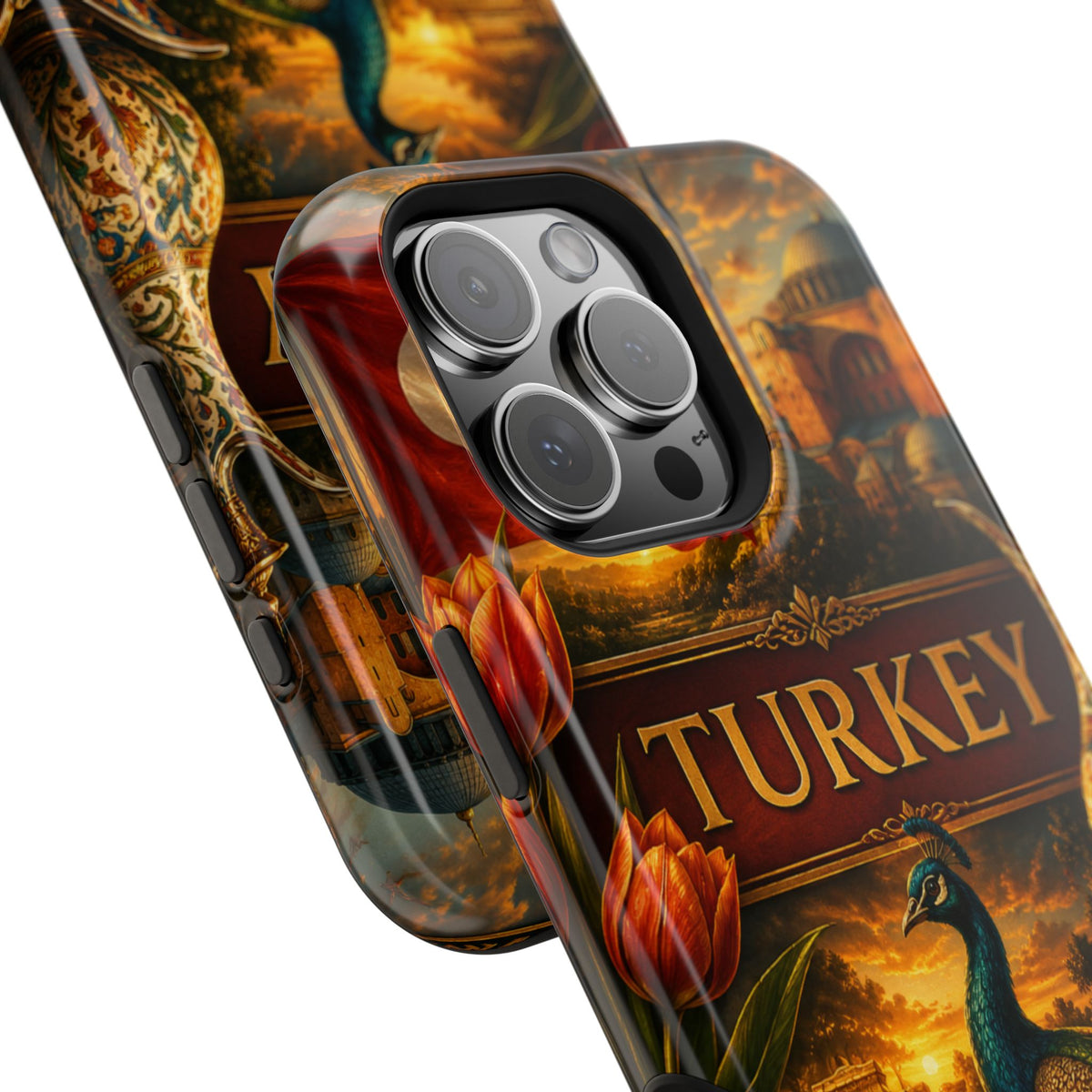"Reinforced Magnetic Case Turkey✨ – Where East meets West"