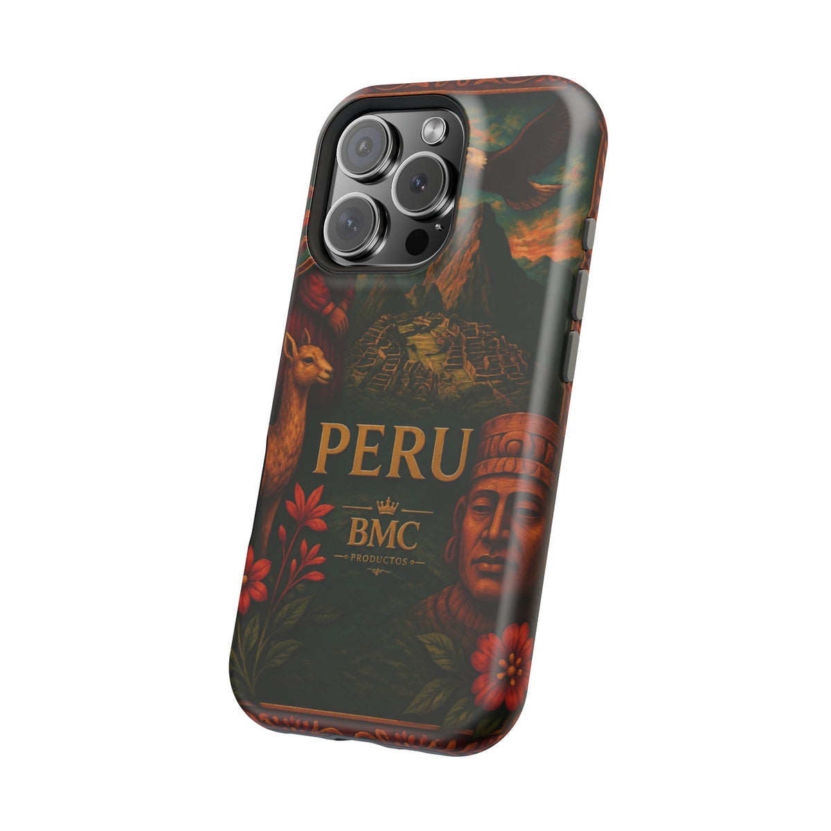 "Peru: Mysticism, History, and Eternal Wonders Reinforced Magnetic Case 🏔️🦙🛕"