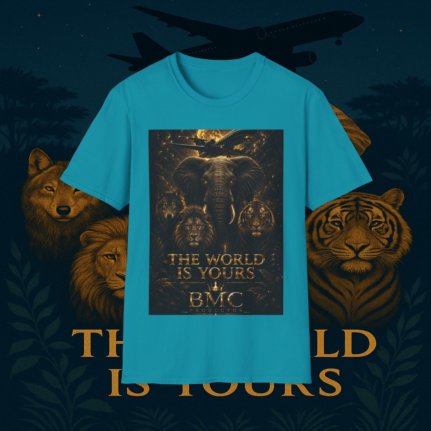 "Camiseta El mundo es tuyo"🌍✨