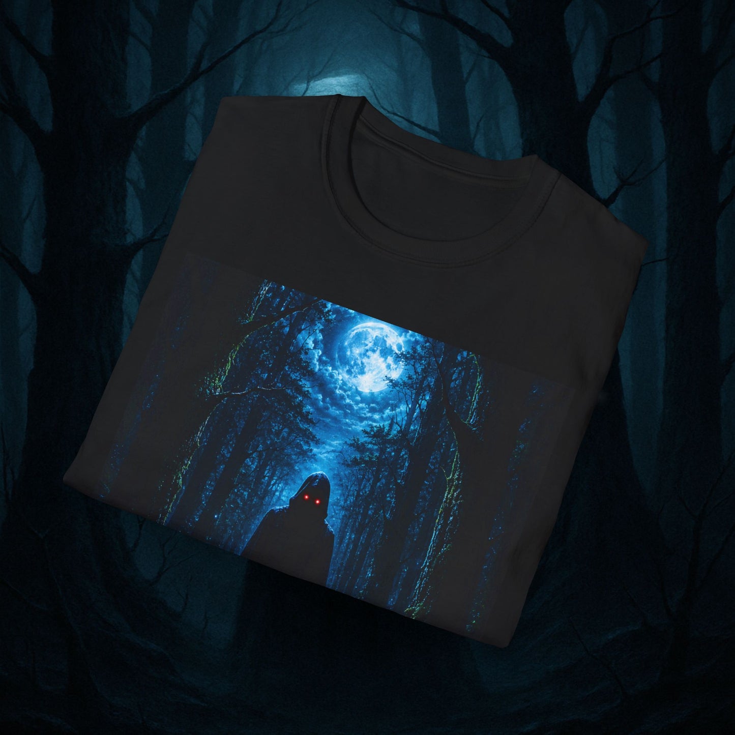 "Camiseta 🖤 El Vigía del Bosque Oscuro"