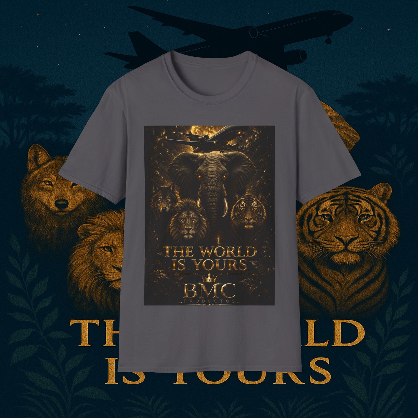 "Camiseta El mundo es tuyo"🌍✨