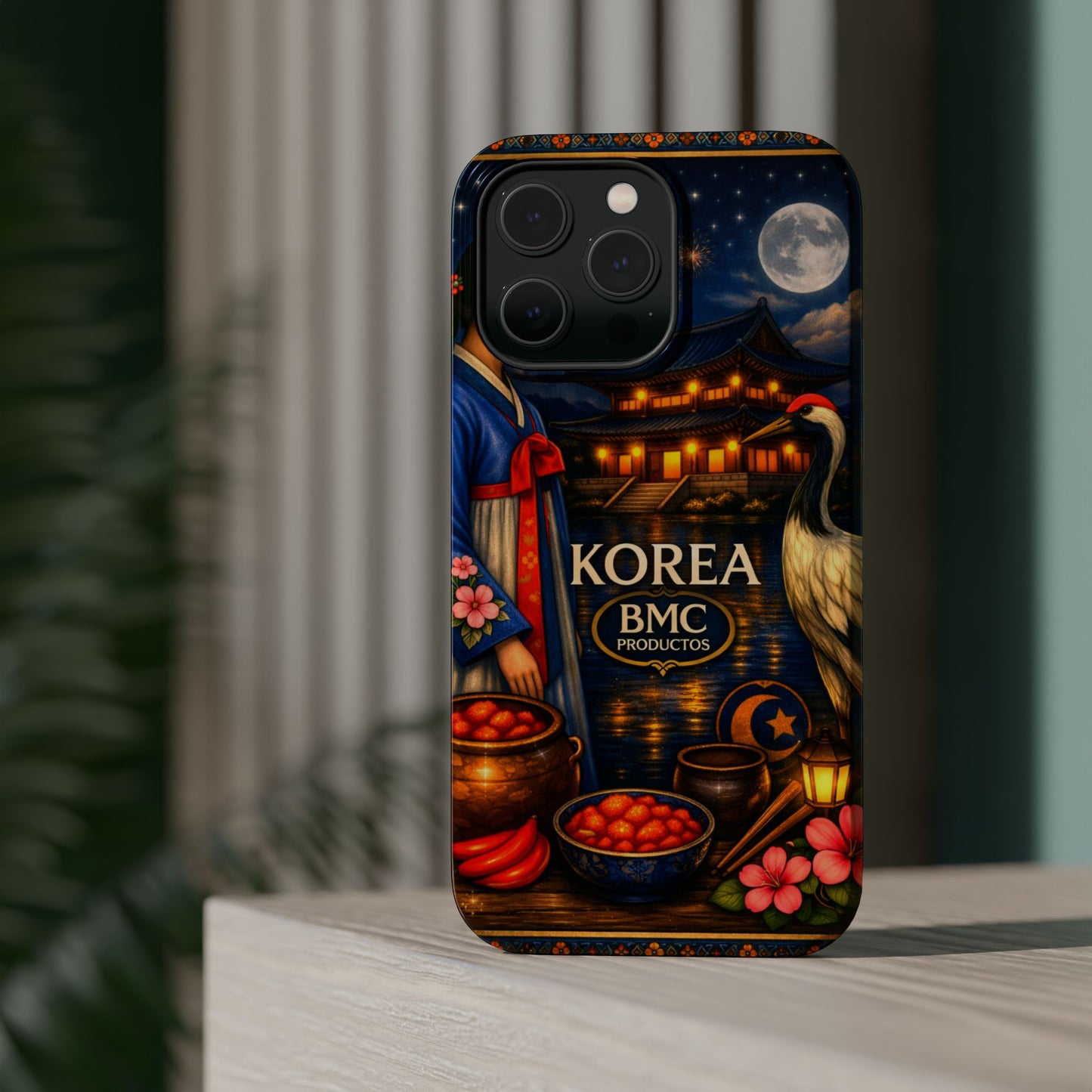 "Funda Magnética Reforzada Magnética Reforzada corea 🌸 – Tradición milenaria y modernidad vibrante"