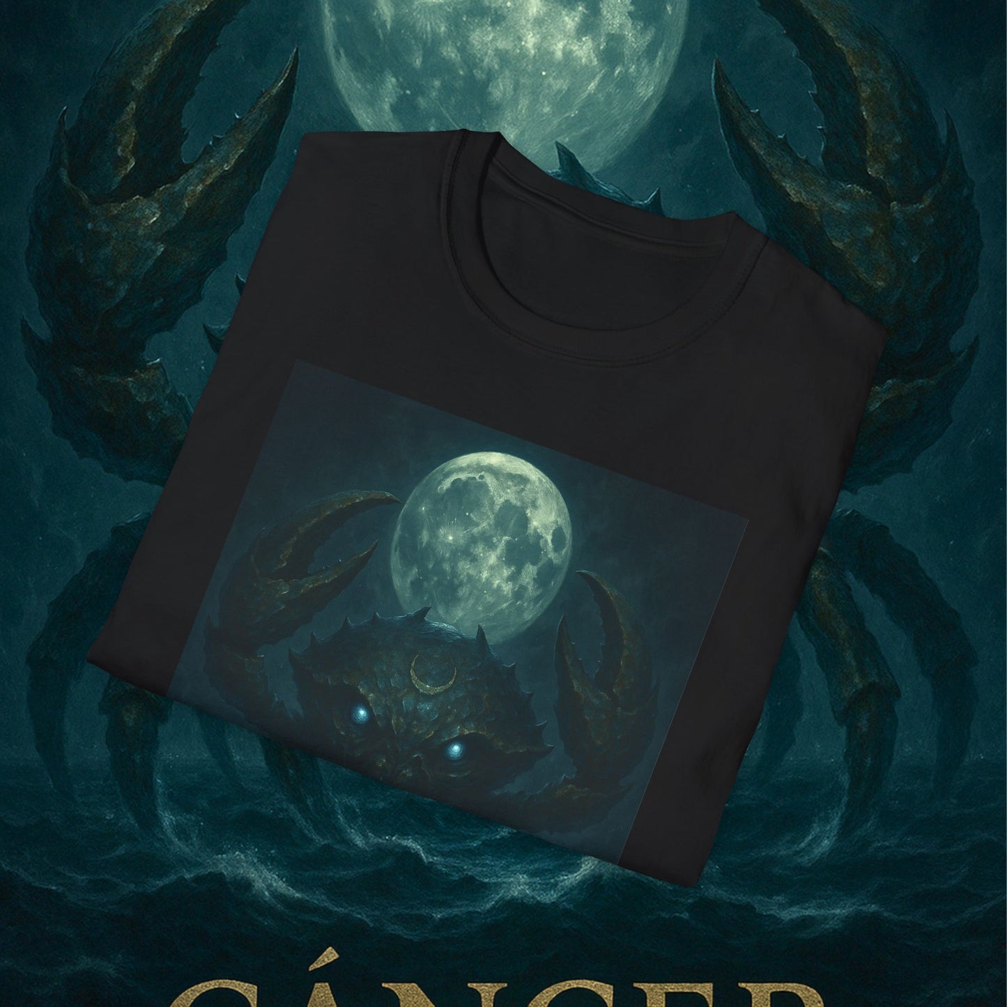"Camiseta ♋ Cáncer — Guardián de las profundidades"