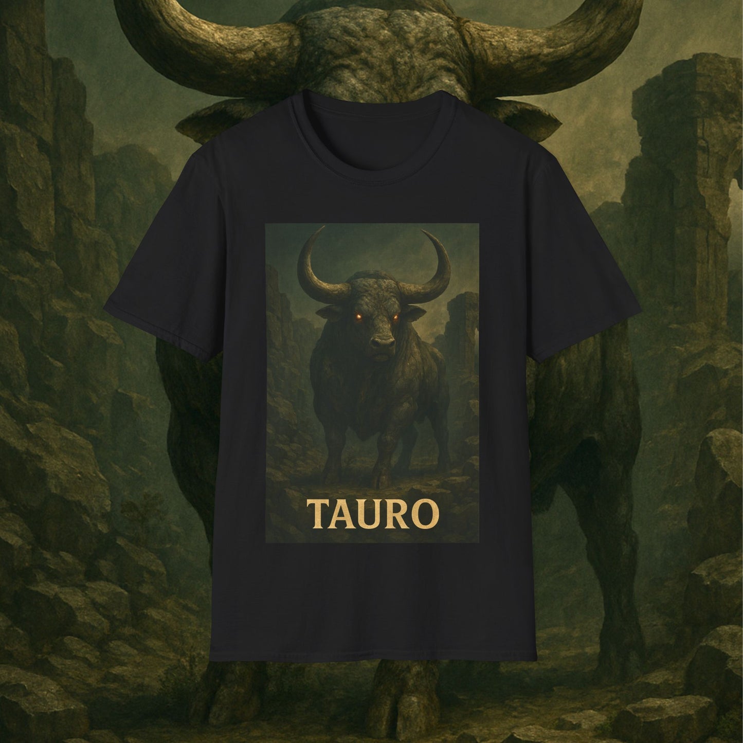 "Camiseta ♉ Tauro — Fuerza silenciosa de la tierra"