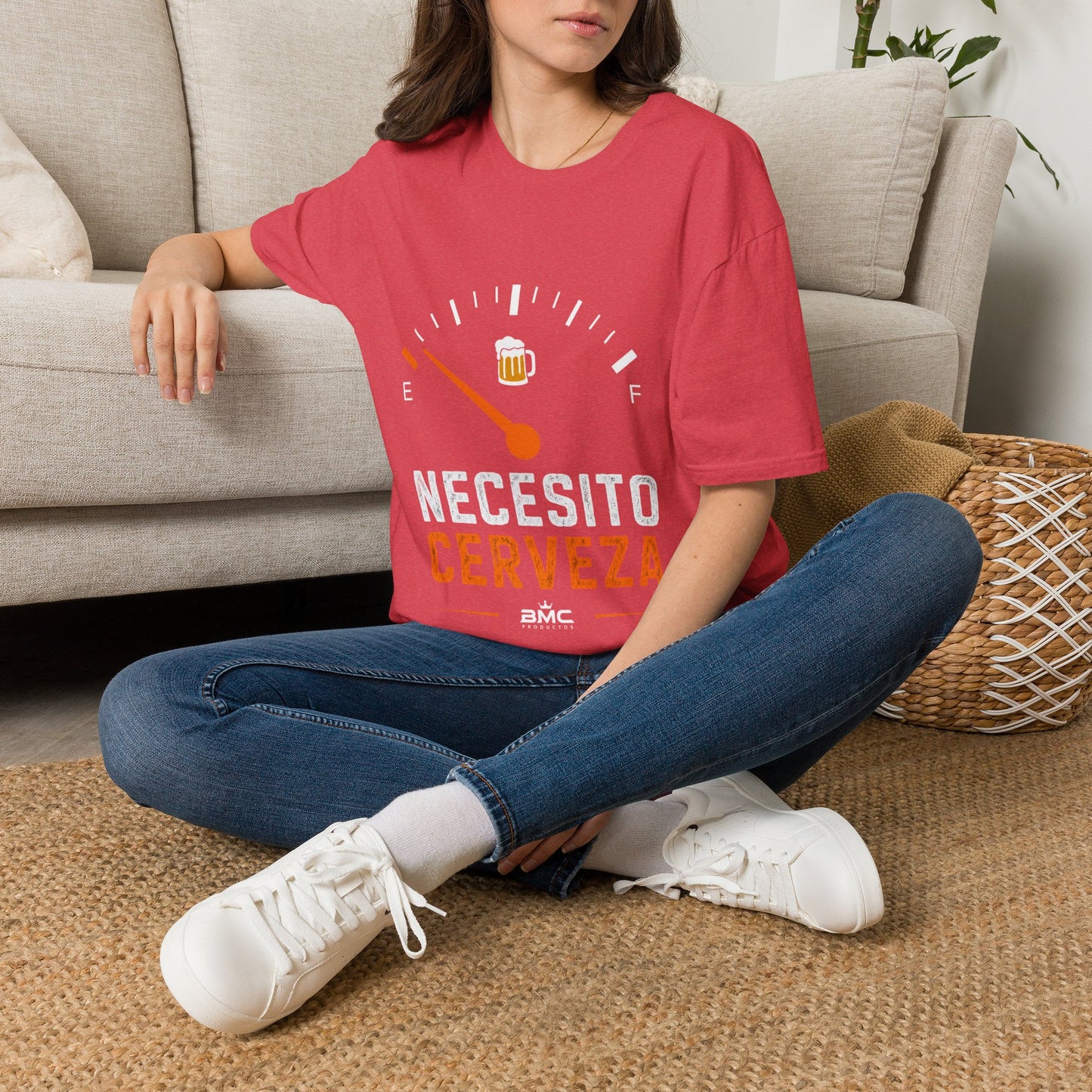 "Camiseta 🍺 Necesito Cerveza"
