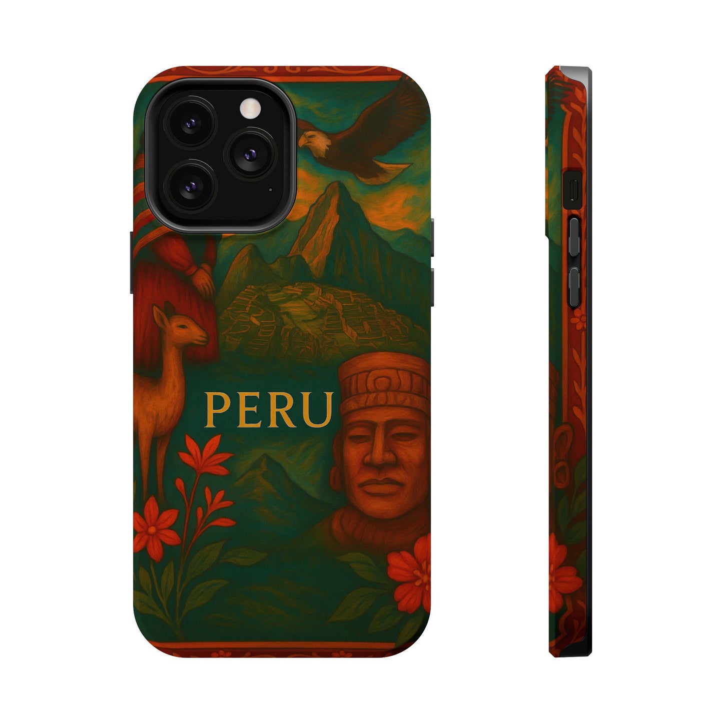 "Funda Magnética Reforzada Perú: Misticismo, Historia y Maravillas Eternas 🏔️🦙🛕"