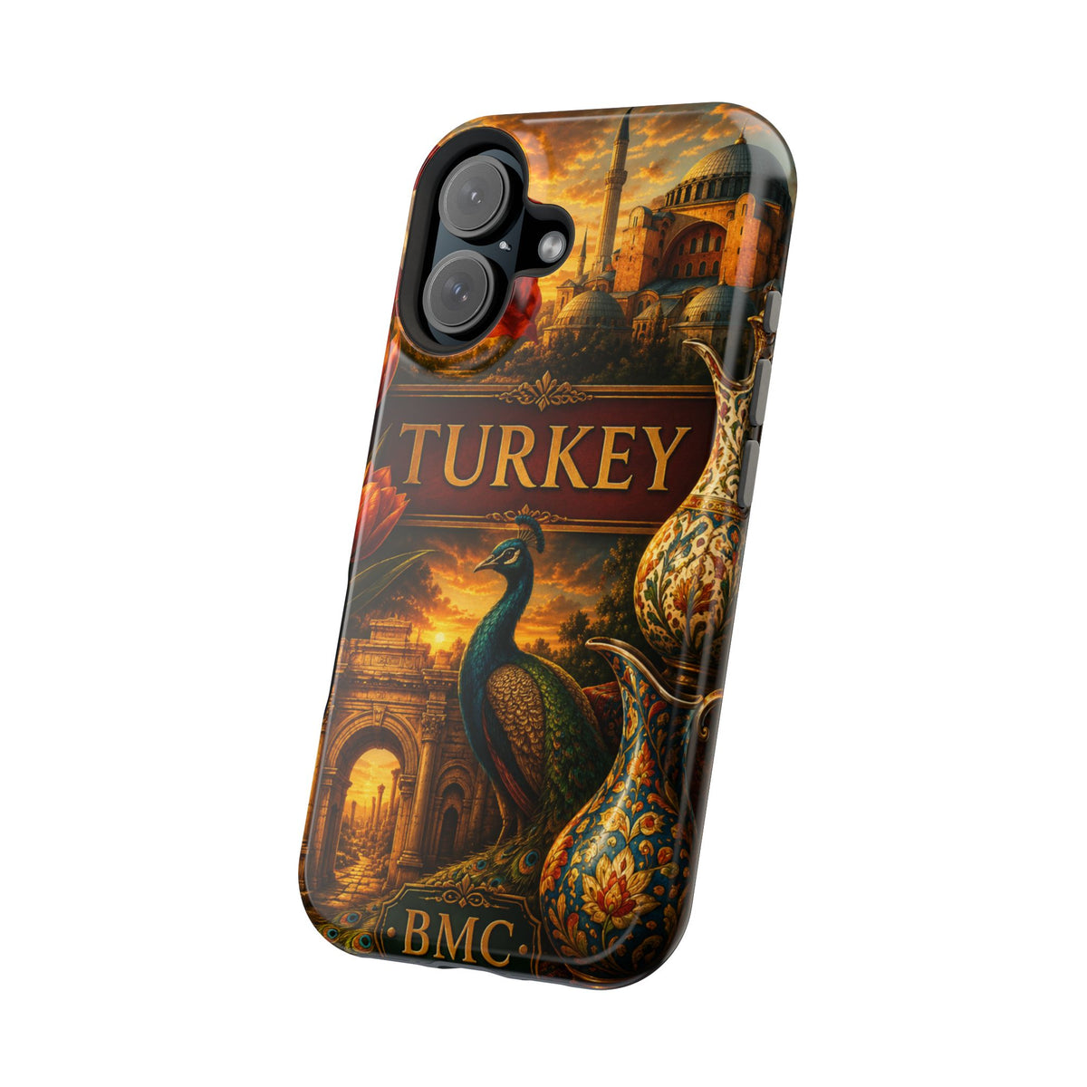 "Reinforced Magnetic Case Turkey✨ – Where East meets West"