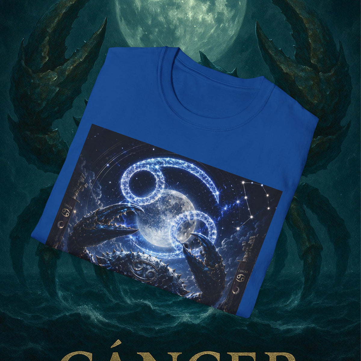 "Camiseta ♋ Cáncer — Guardián de las profundidades"
