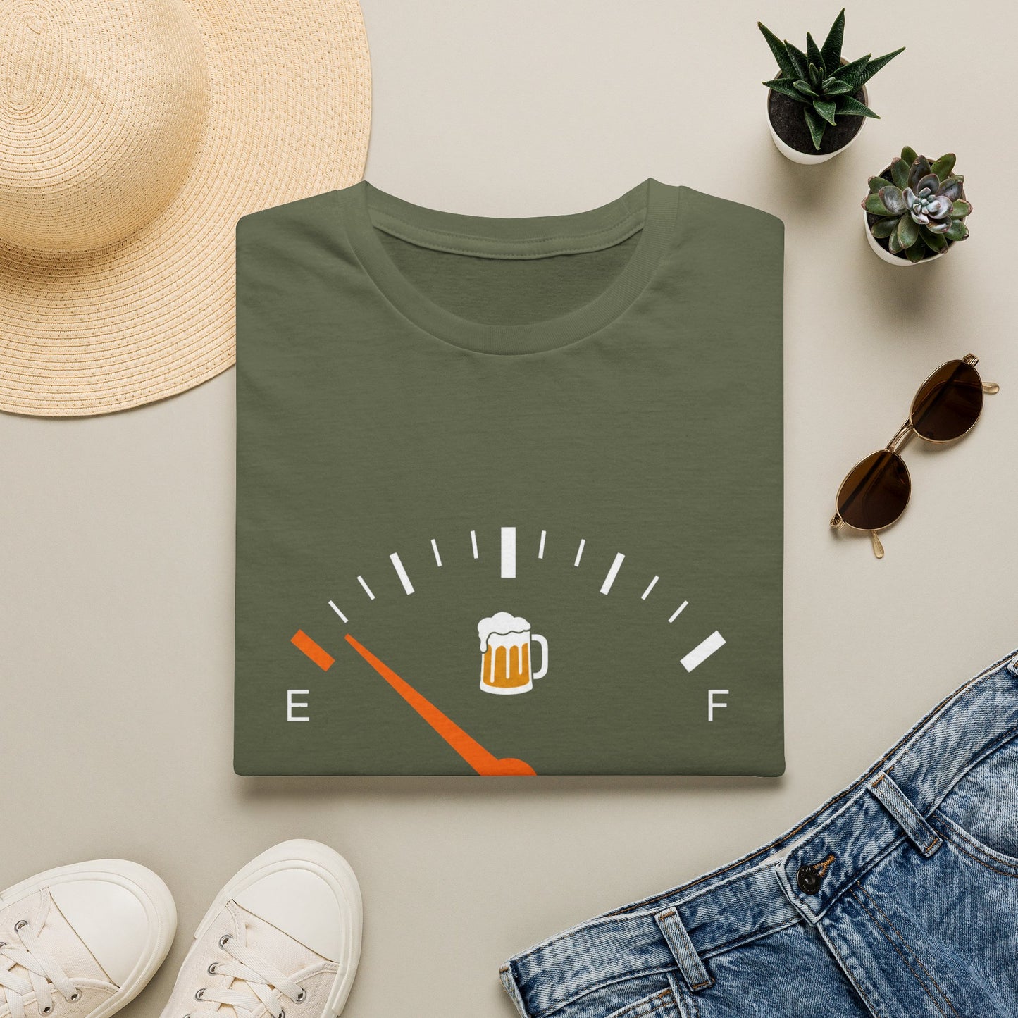 "Camiseta 🍺 Necesito Cerveza"
