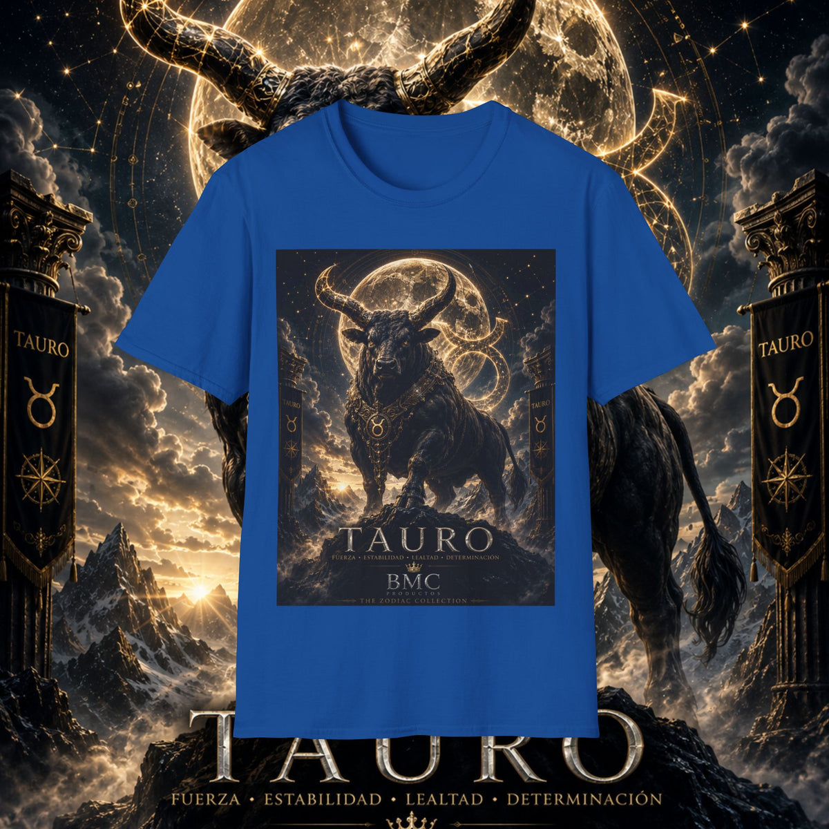 "Camiseta ♉ Tauro — Fuerza silenciosa de la tierra"