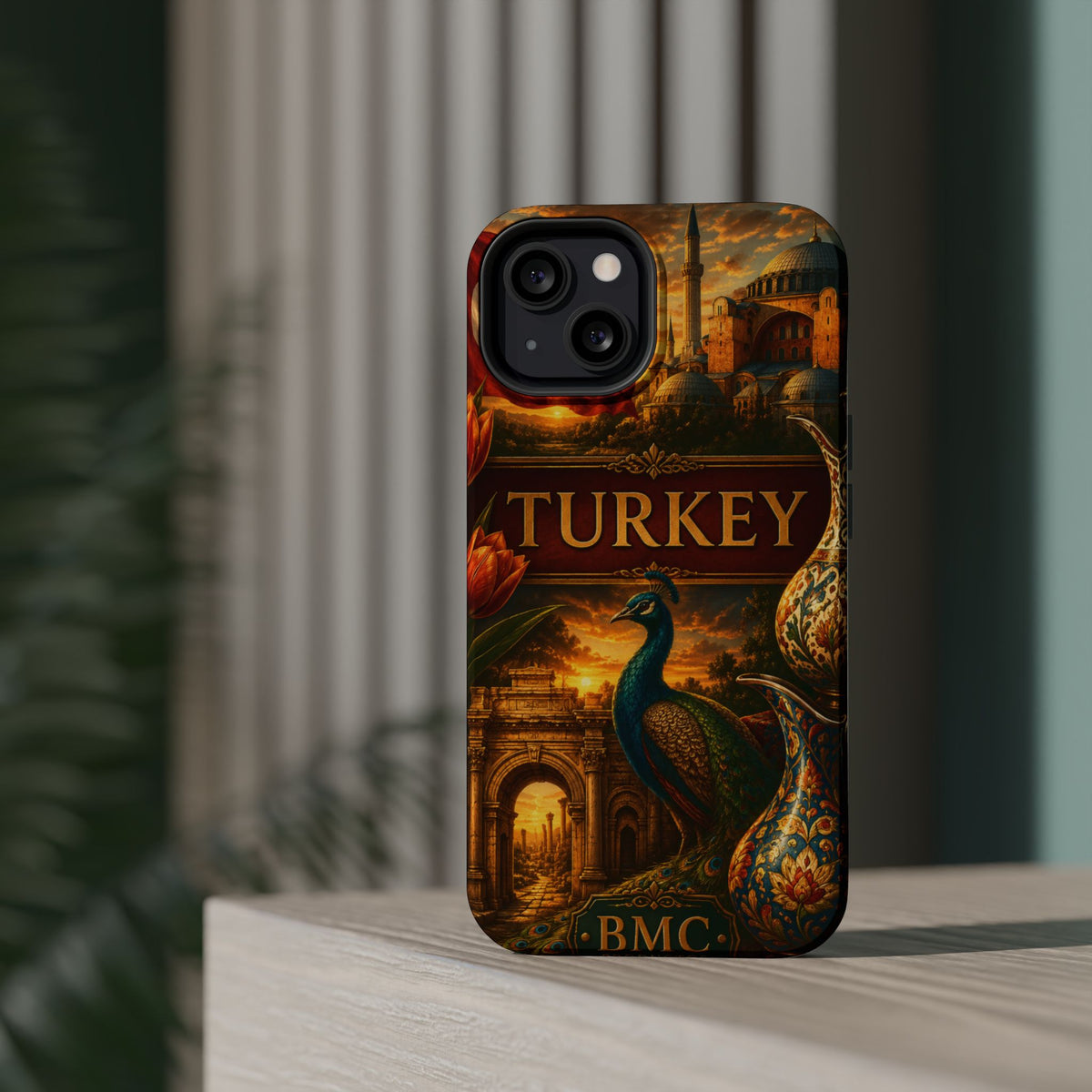 "Reinforced Magnetic Case Turkey✨ – Where East meets West"